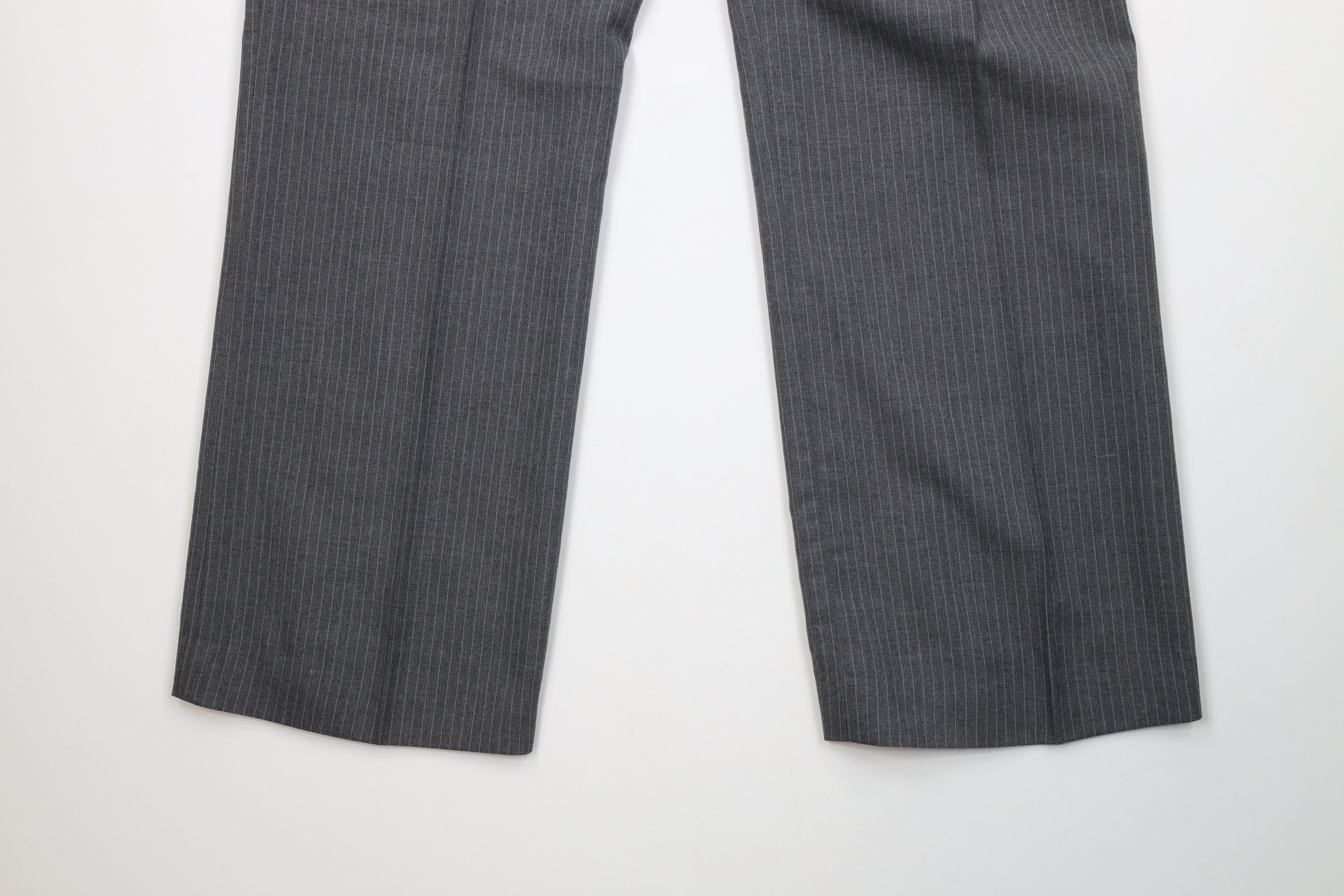 Vintage Vintage 70s Streetwear Pinstriped Bell Bottoms Chino Pants Size US 42 / EU 58 - 10 Thumbnail