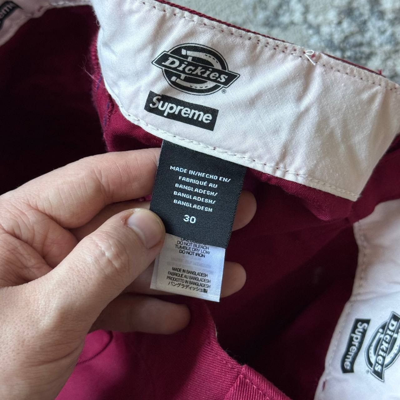 Dickies × Supreme Supreme Dickies 874 Work Pants Size US 30 / EU 46 - 8 Thumbnail