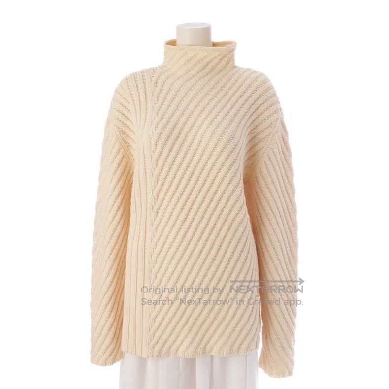 Hermes Hermes Wool High-Neck Knit Sweater Size L / US 10 / IT 46 - 1 Thumbnail
