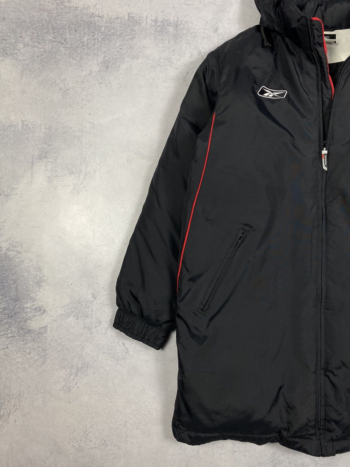 Reebok Vintage 90s Reebok Liverpool Bench Football Coat Jacket Size US XS / EU 42 / 0 - 7 Thumbnail