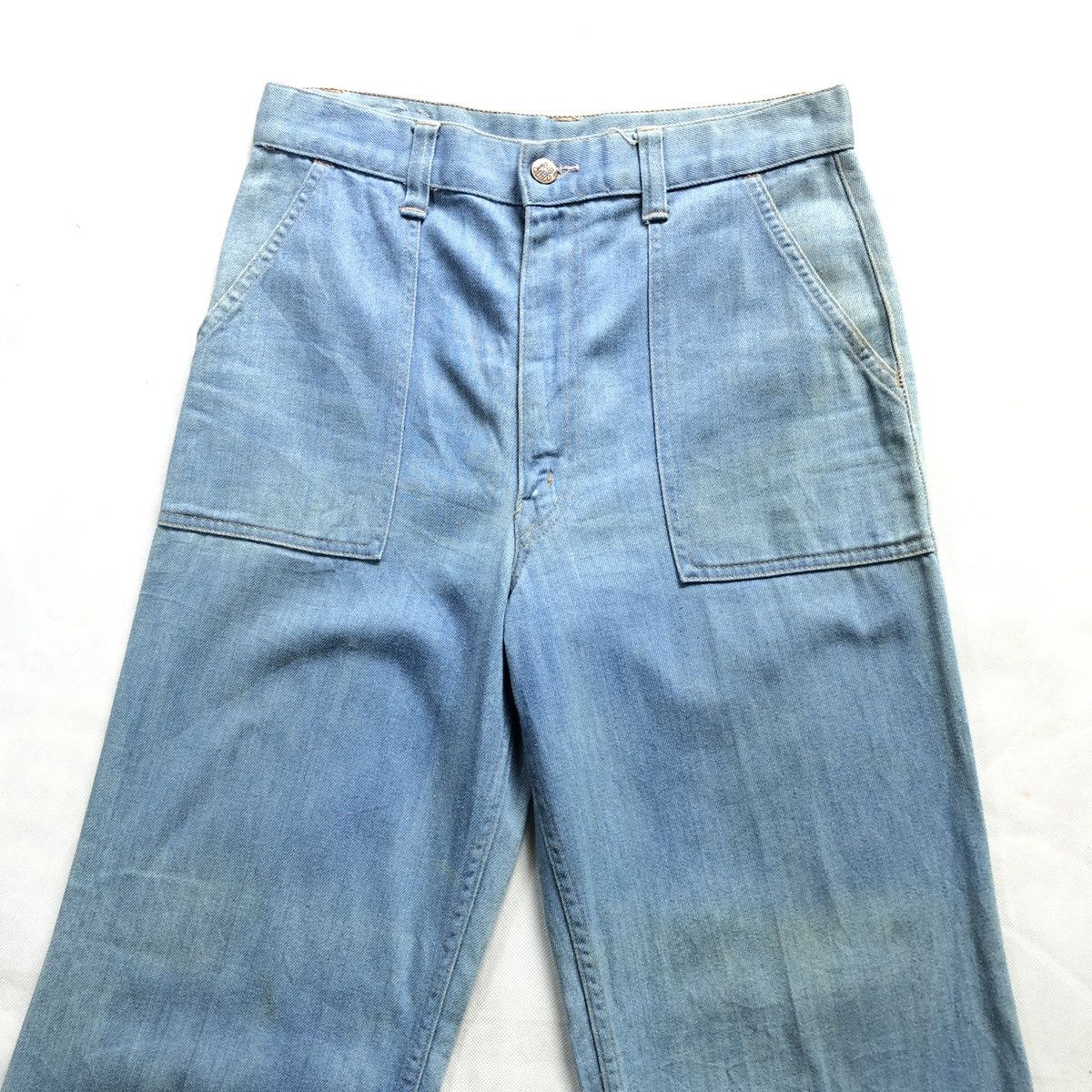 Big John × Vintage 1970s Vintage Big John Zoom Up Flare Pant Size US 29 - 4 Thumbnail