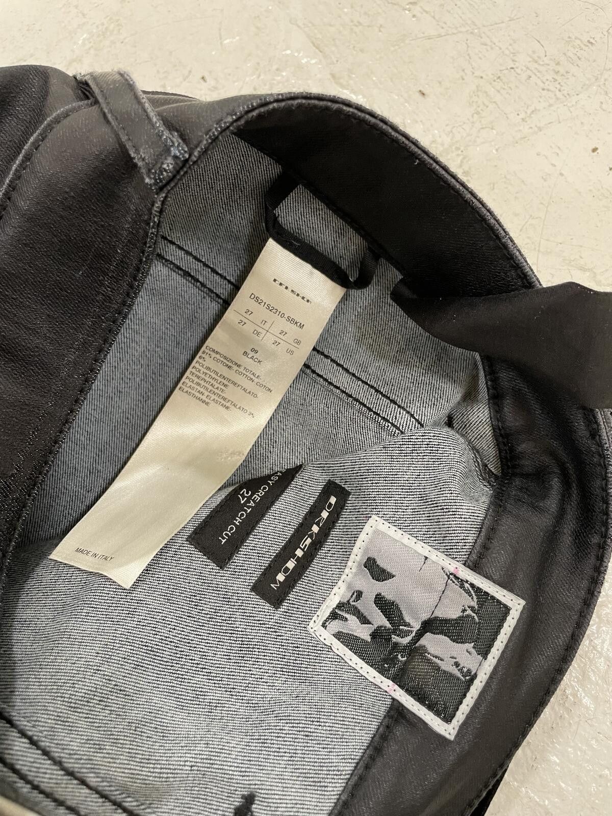 Rick Owens Rick owens Easy Creatch Cargo denim Size US 28 / EU 44 - 3 Thumbnail