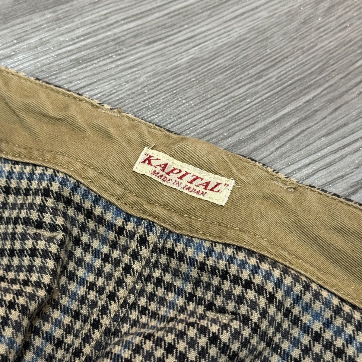 Kapital Kapital Plaid Buttons High Waist Pants Size US 28 / EU 44 - 5 Thumbnail