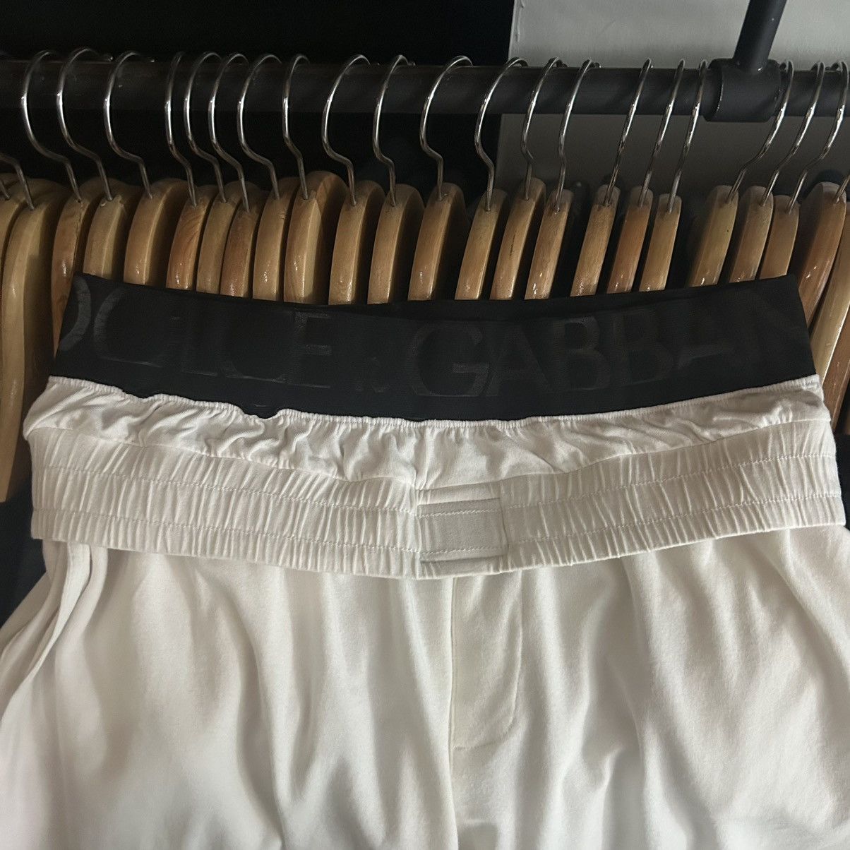 Dolce & Gabbana Dolce and Gabbana Big Logo Shorts Size US 26 / EU 42 - 7 Thumbnail