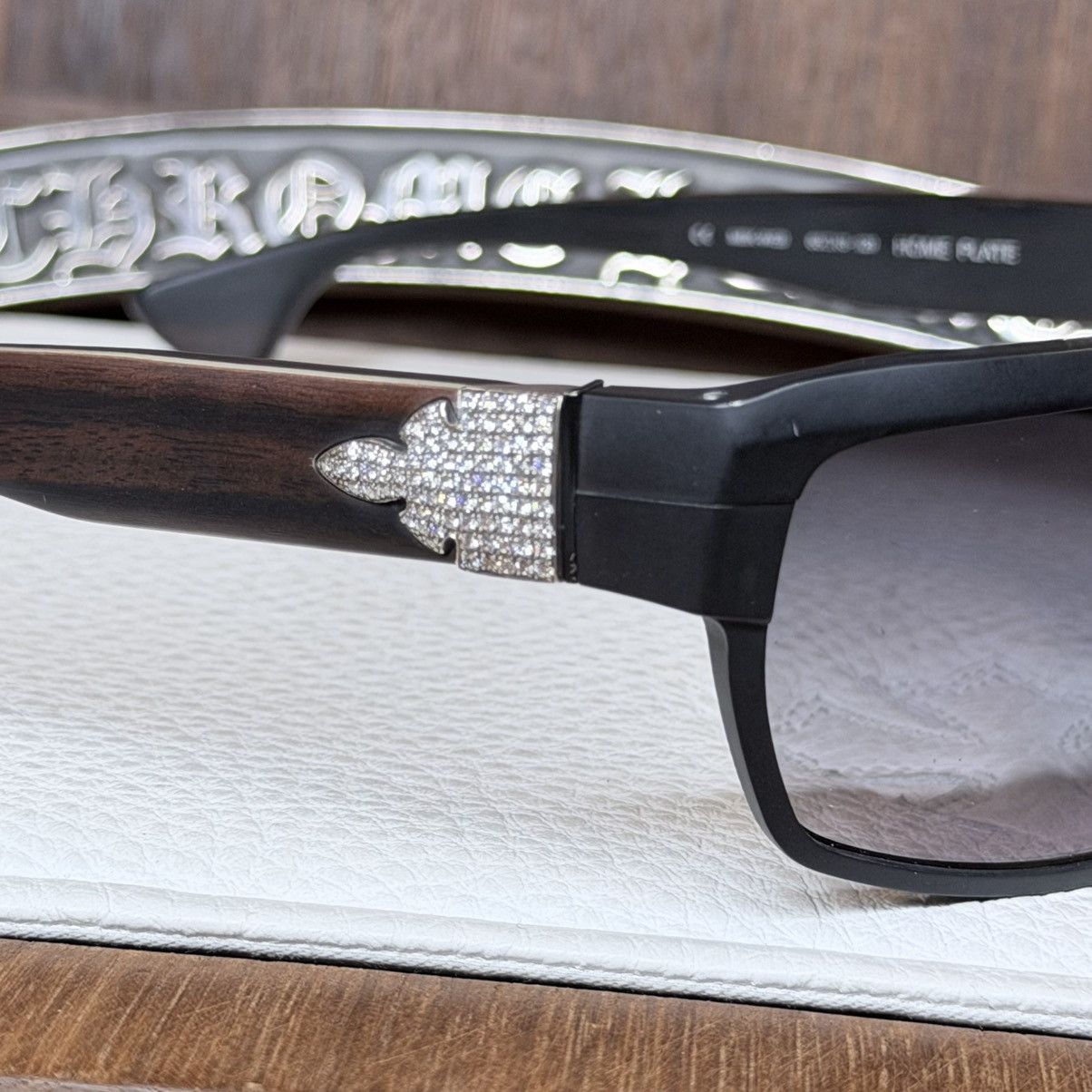 Chrome Hearts 💎 JEWEL 💎 Chrome Hearts Home Plate 1/1 Sunglasses Size ONE SIZE - 8 Thumbnail