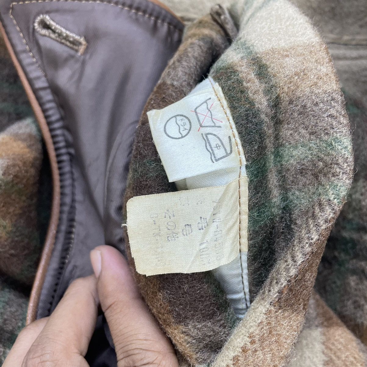 Japanese Brand × Vintage Japanese Brand Vansport Warm Tartan Hooded Jacket Size US M / EU 48-50 / 2 - 7 Thumbnail