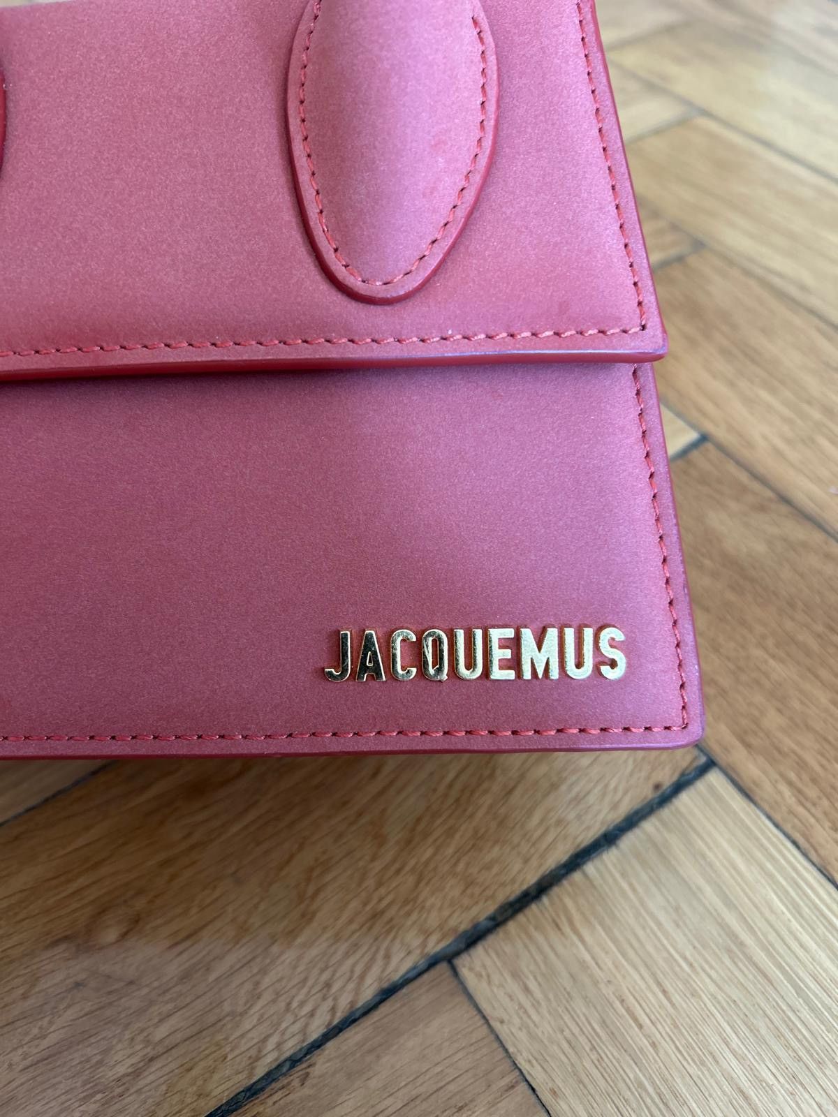 Jacquemus Jacquemus Le Chiquito Le Nœud Bag – Rust Red, Brand New Size ONE SIZE - 5 Thumbnail