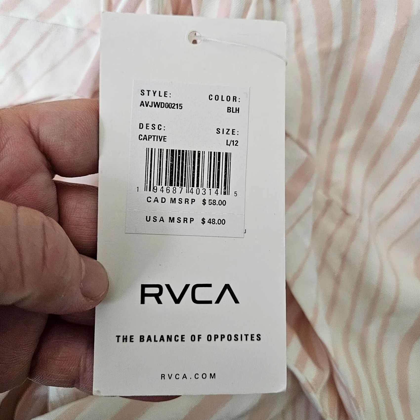 RVCA RVCA Tank Dress Size L / US 10 / IT 46 - 6 Thumbnail