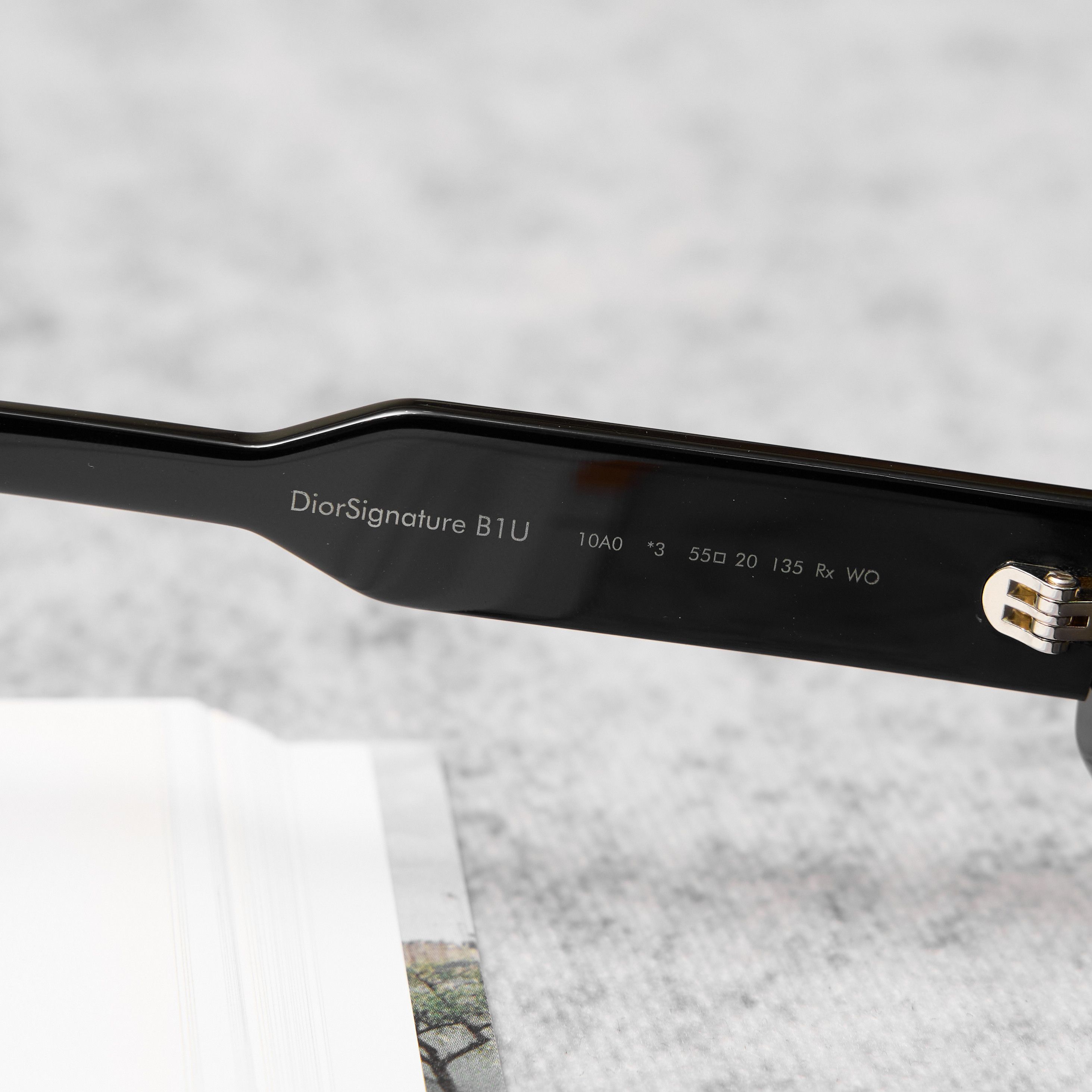 Dior DIOR DiorSignature B1U Black Butterfly Sunglasses BLACK Size ONE SIZE - 5 Thumbnail