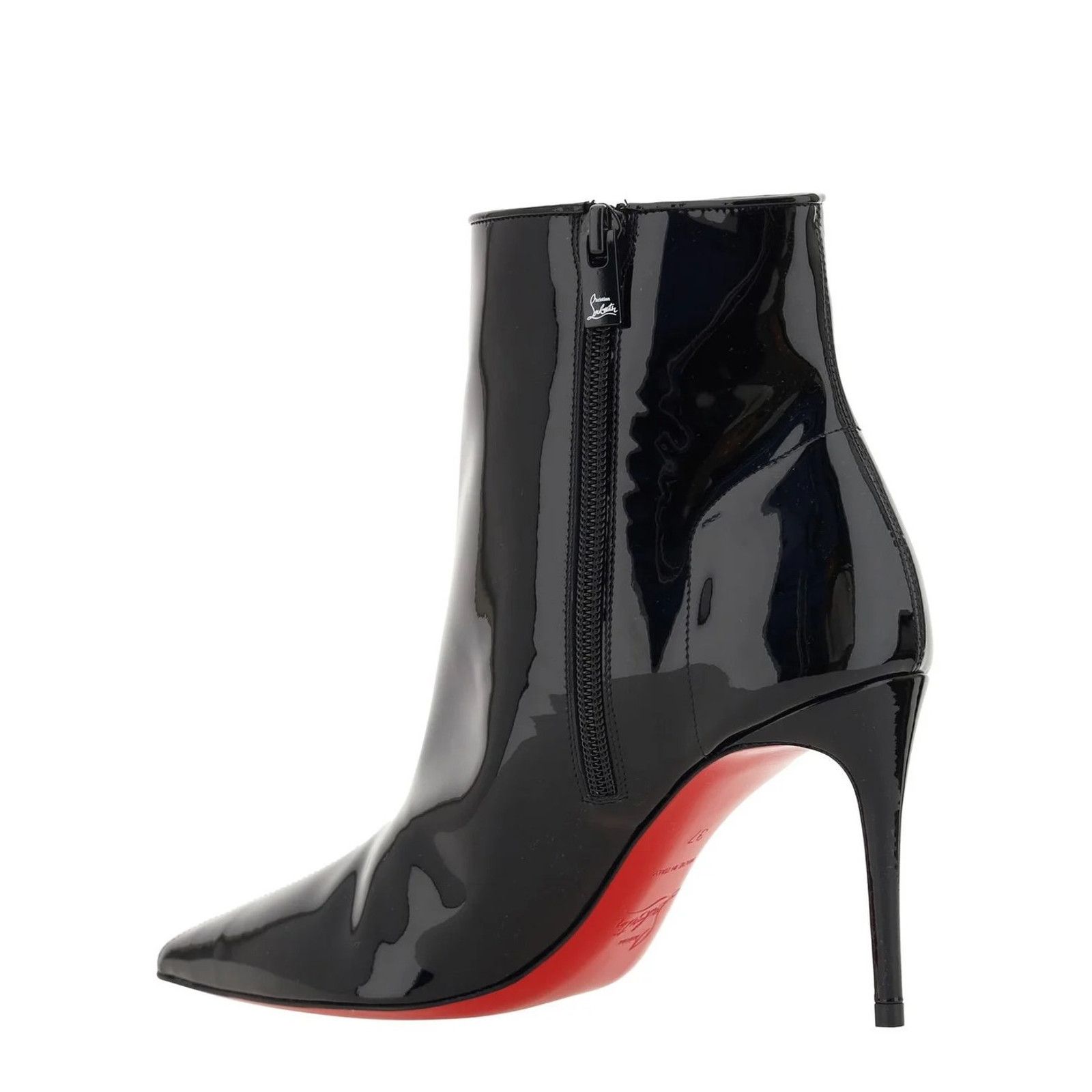 Christian Louboutin Christian Louboutin Sporty Kate Patent Boots Black 37.5 Size US 7.5 / IT 37.5 - 9 Thumbnail