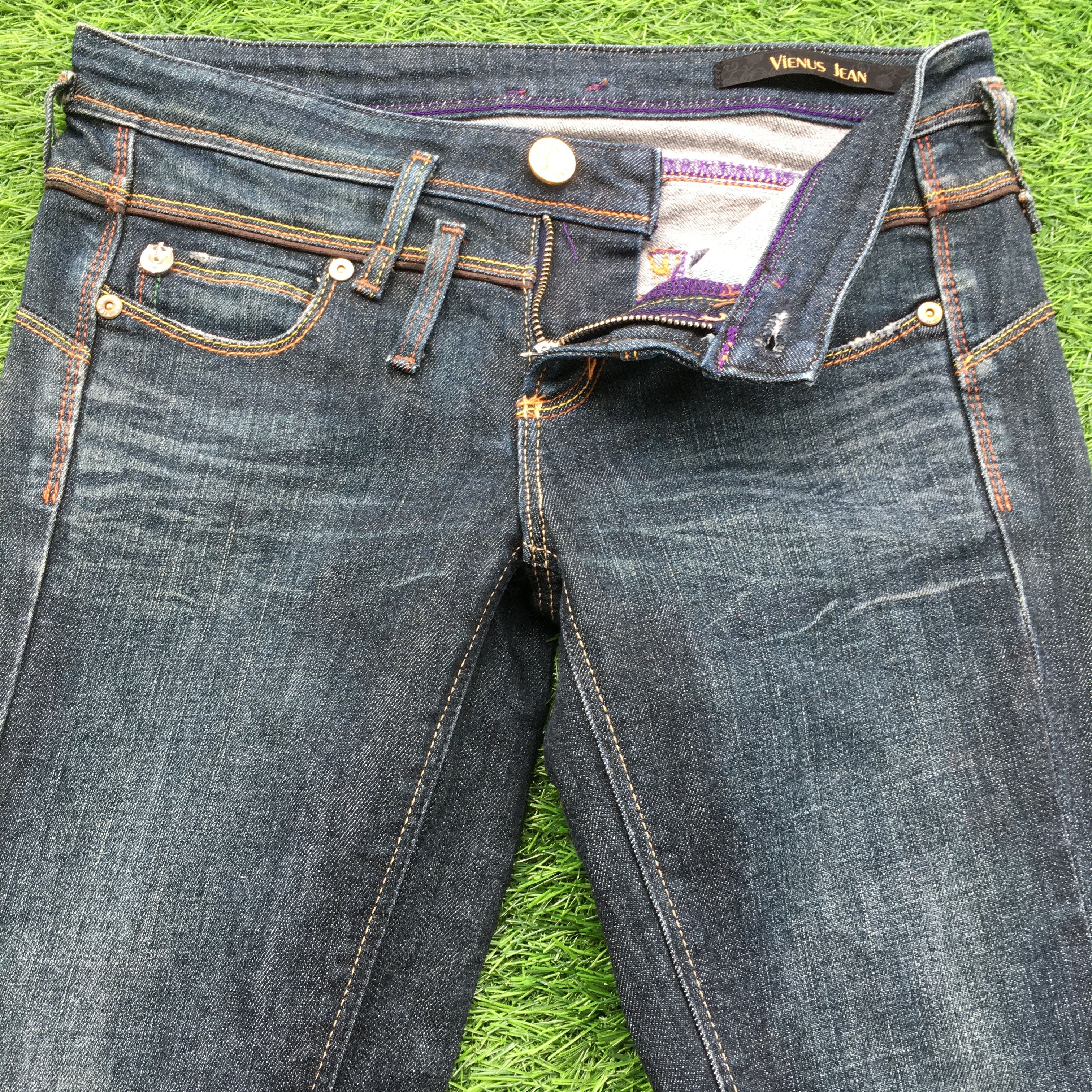 Japanese Brand Low Rise Bootcut Flare Jeans D-1221 Size 28" / US 6 / IT 42 - 3 Thumbnail