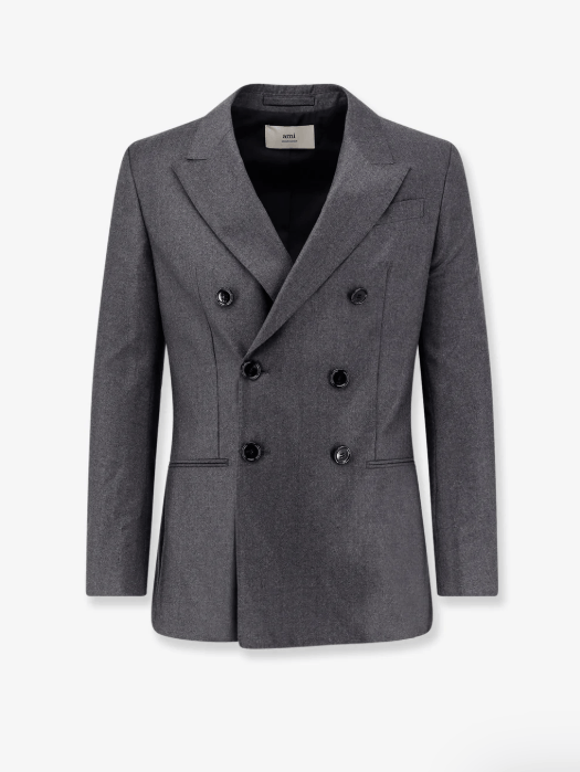 AMI BNWT AW25 AMI DOUBLE BREASTED VIRGIN WOOL BLAZER JACKET 46 Size US S / EU 44-46 / 1 - 11 Thumbnail