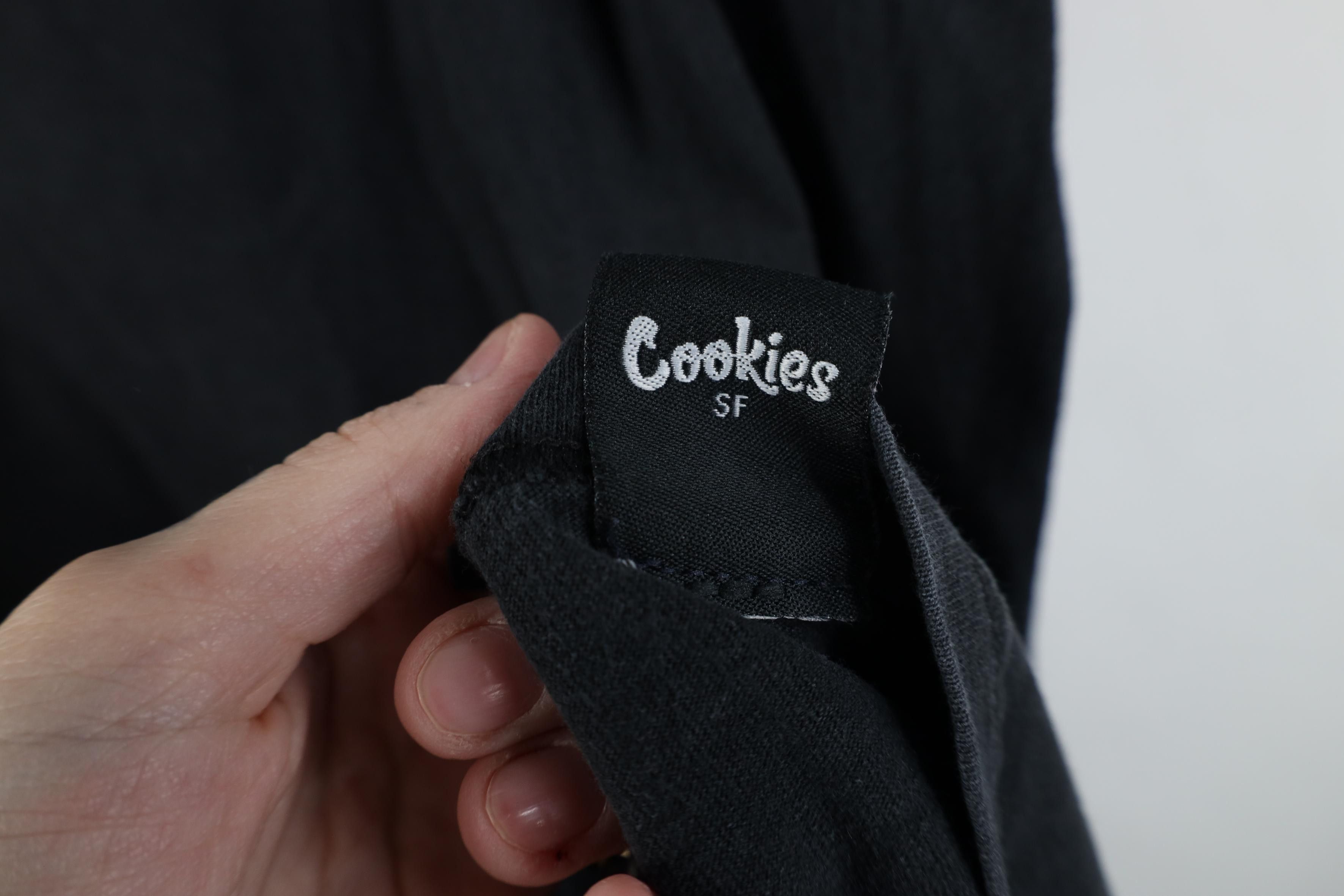 Vintage Vintage Cookies Skateboards Skateboarding T-Shirt Black Size US XL / EU 56 / 4 - 12 Thumbnail