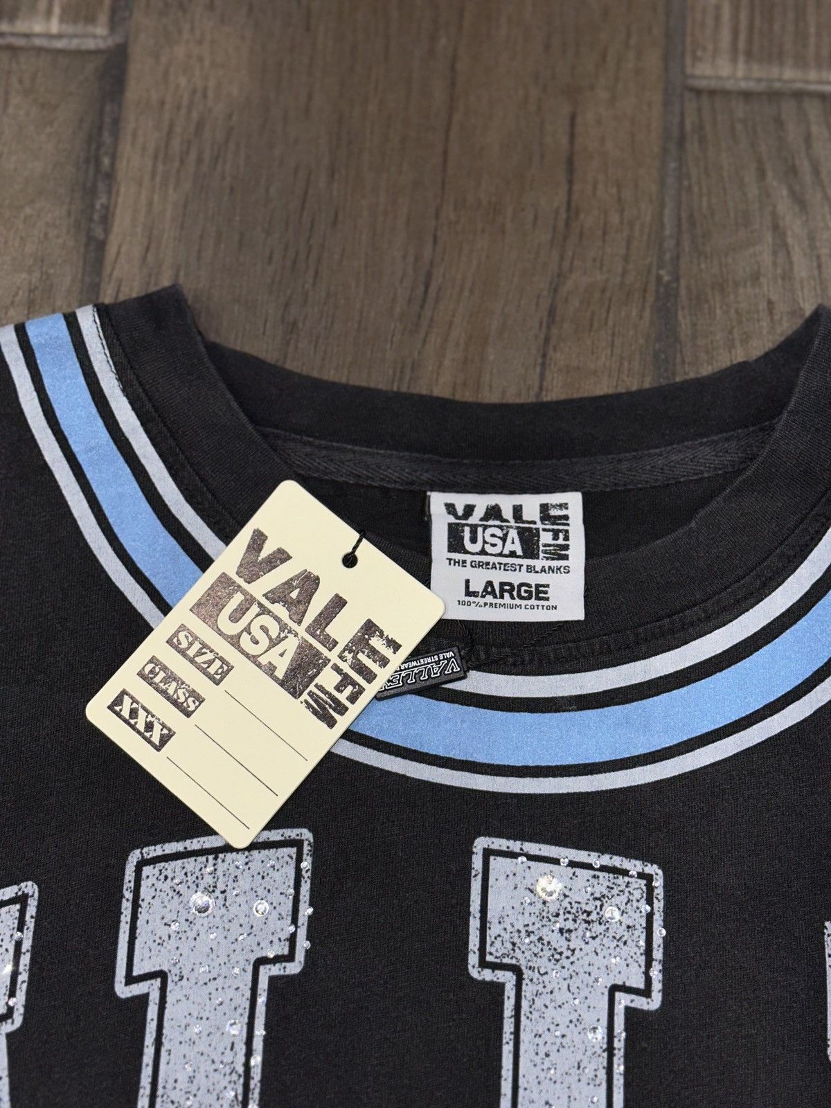 Vale VALE FOREVER CLASSIC BLING TEE BLACK Size US L / EU 52-54 / 3 - 2 Thumbnail