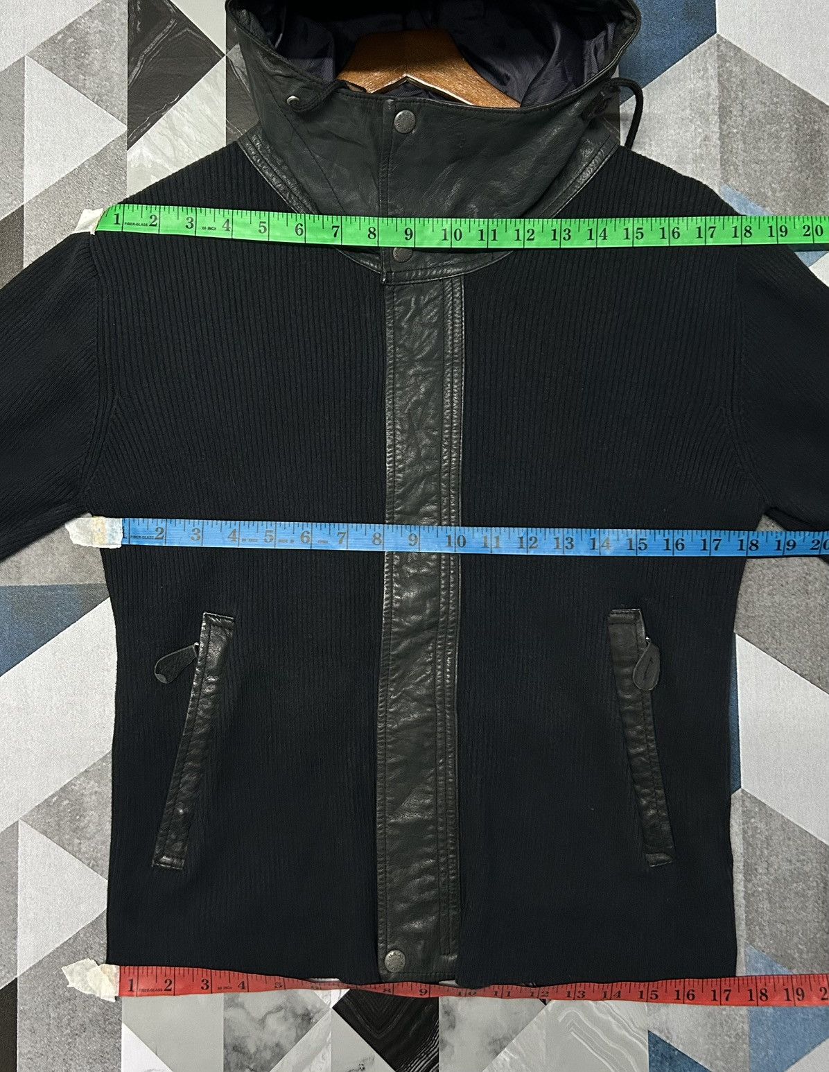 Avirex 🔥🔥🔥AVIREX Zipper Jacket Hoodie Leather Size US M / EU 48-50 / 2 - 9 Thumbnail