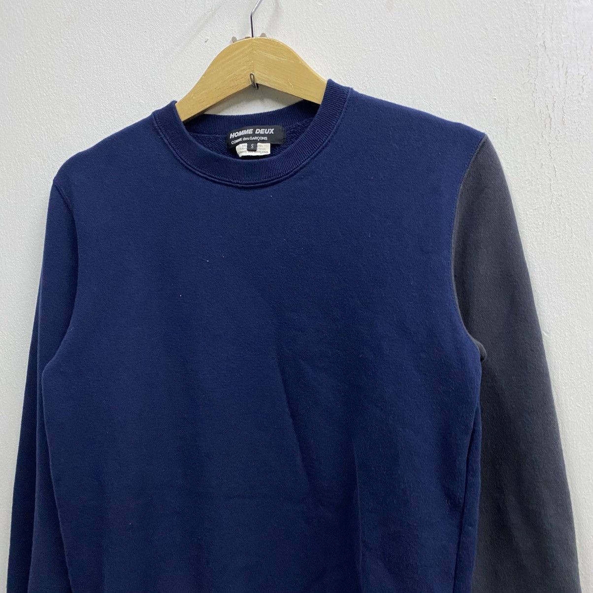 Comme des Garcons Homme Deux 2017 Homme Deux Comme Des Garcons 2 tone colour sweatshirts Size US S / EU 44-46 / 1 - 3 Thumbnail