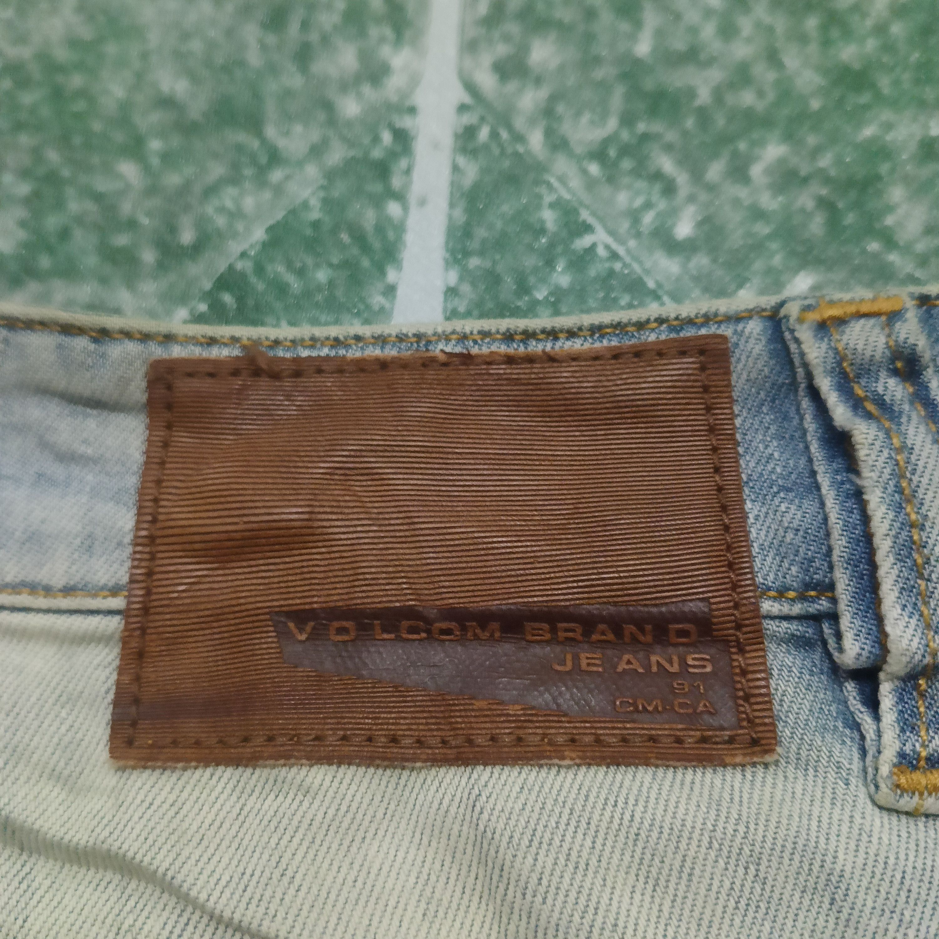 Volcom Volcom Stone Distressed denim Solver Modern Straight Size US 35 - 24 Thumbnail
