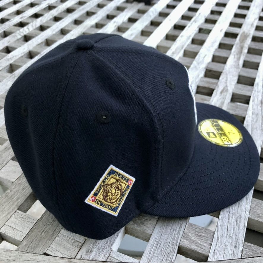 New Era Detroit Tigers Tiger Face WS Patch CAP USA NYC Hat 7 1/4 Size ONE SIZE - 3 Thumbnail
