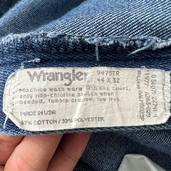 Wrangler American VINTAGE 80s Wrangler Jeans (44x30) Straight Leg | Grailed