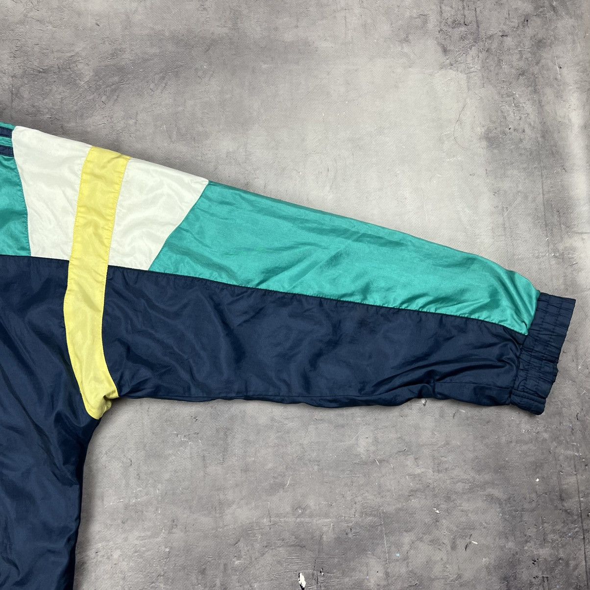 Vintage Rare! Adidas Vintage Nylon Suit Track Jacket Pants 90s Size US XL / EU 56 / 4 - 7 Thumbnail