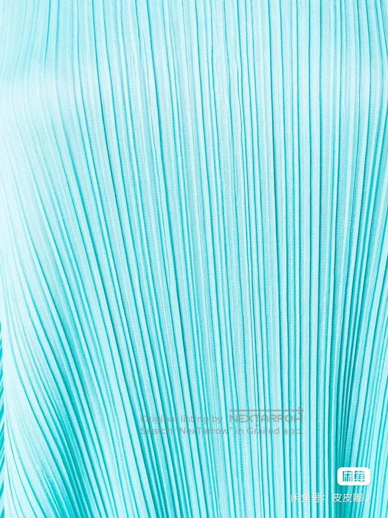 Issey Miyake Issey Miyake Blue Dress Size L / US 10 / IT 46 - 7 Thumbnail