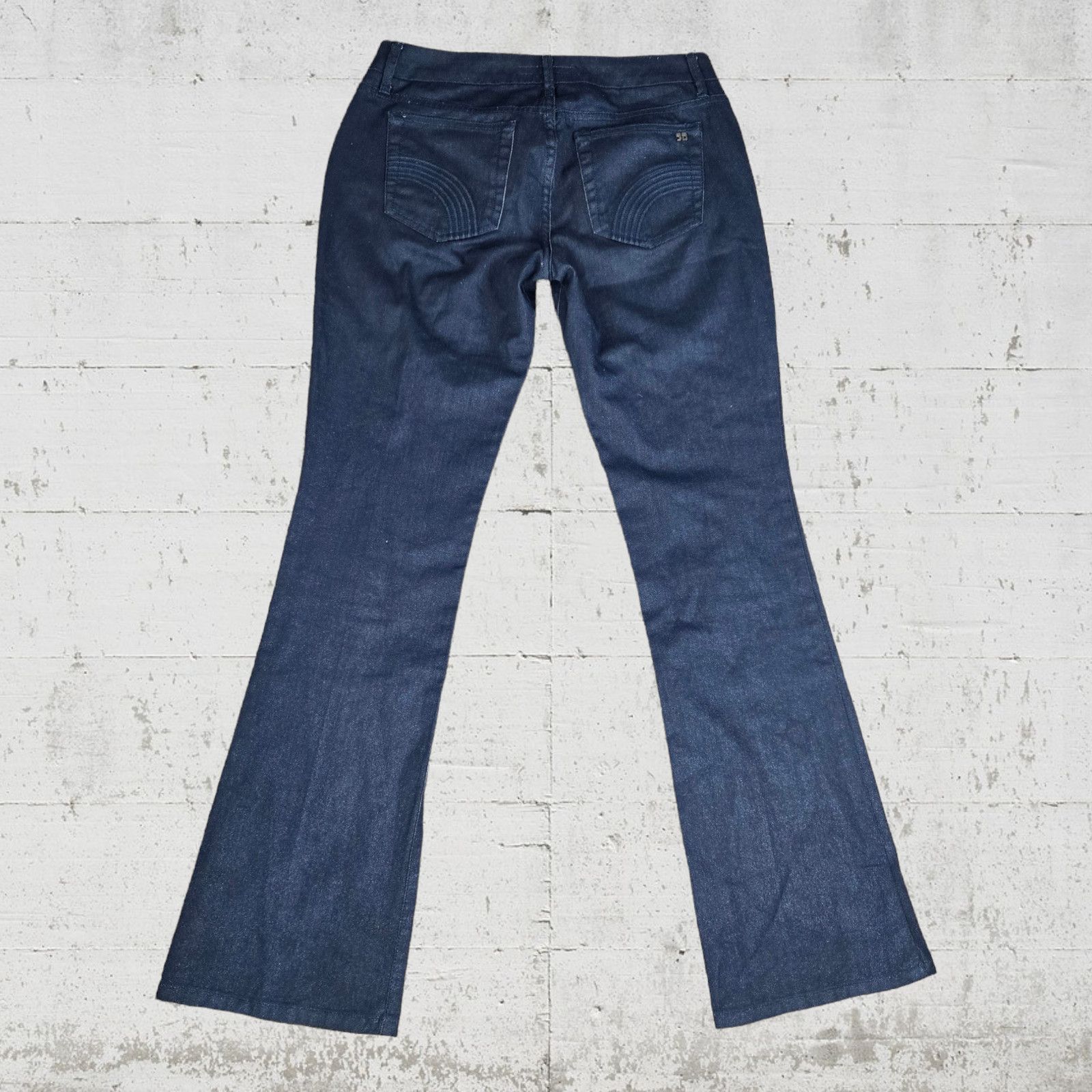 Other Dark Wash Shimmer Bootcut Flare Denim Size 29 Size 29" - 7 Thumbnail