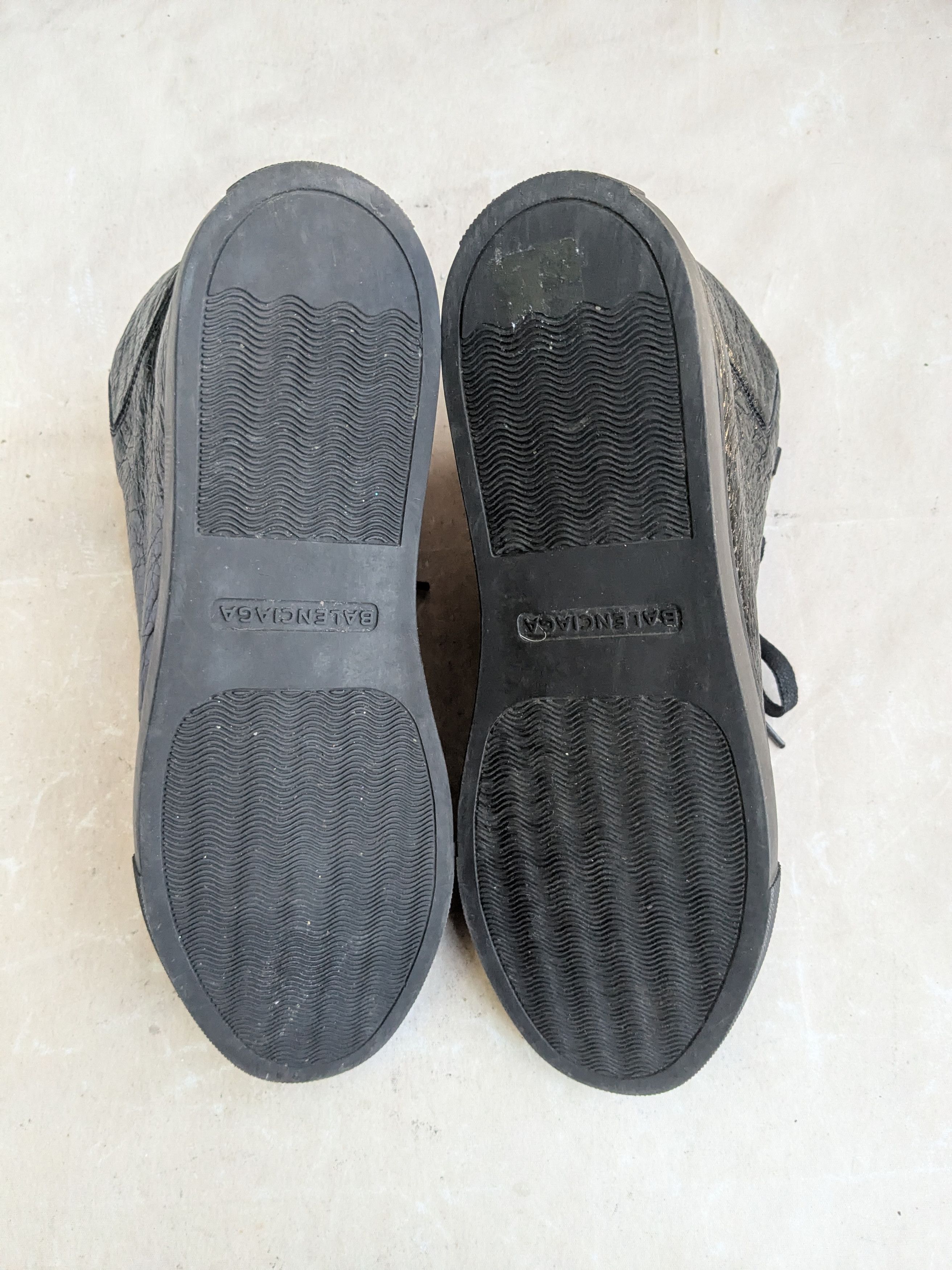 Balenciaga Balenciaga Arena High Top Sneaker Triple Black 8 Size US 8 / EU 41 - 14 Thumbnail