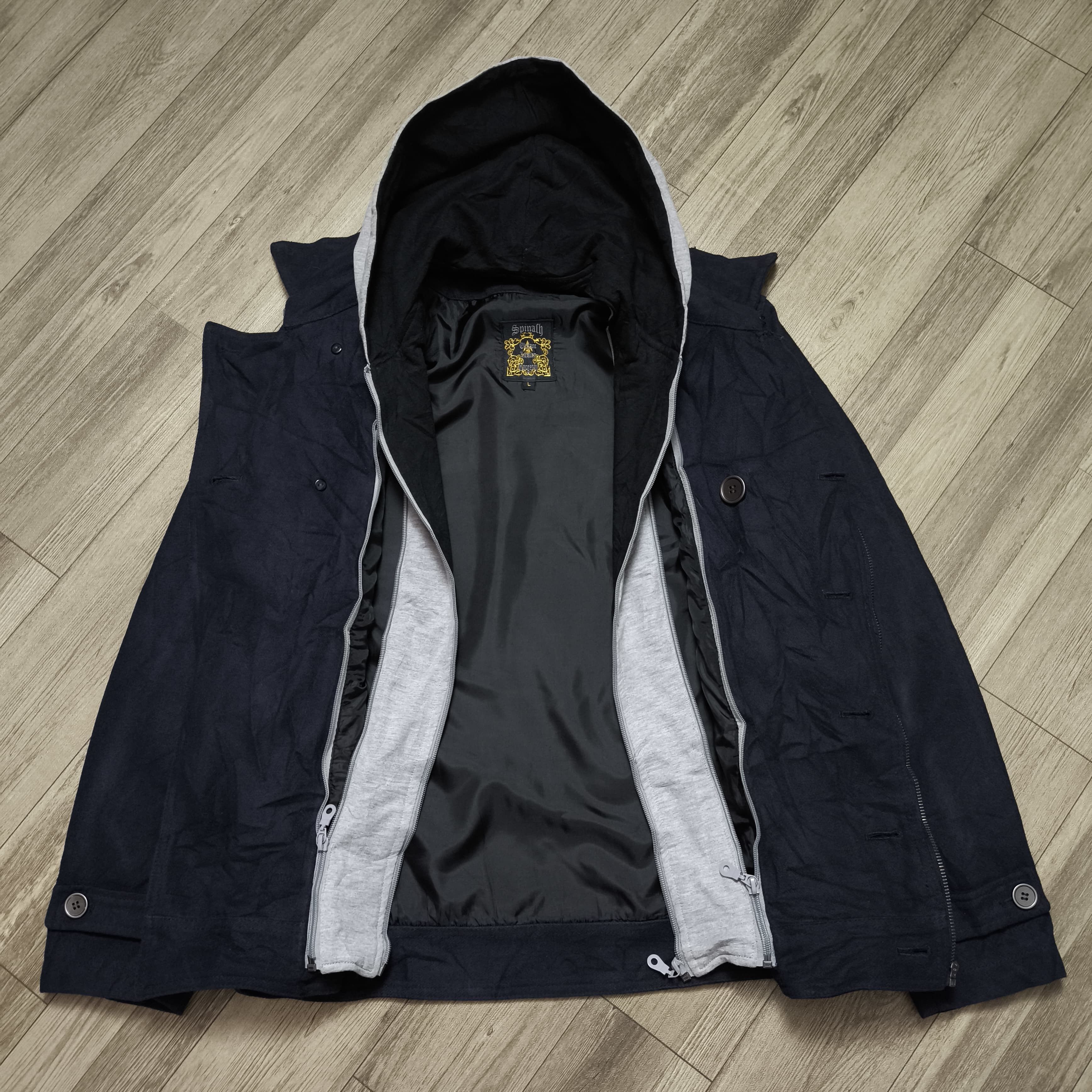 14th Addiction Spinalh Napoleon Wool Jacket Size US M / EU 48-50 / 2 - 3 Thumbnail