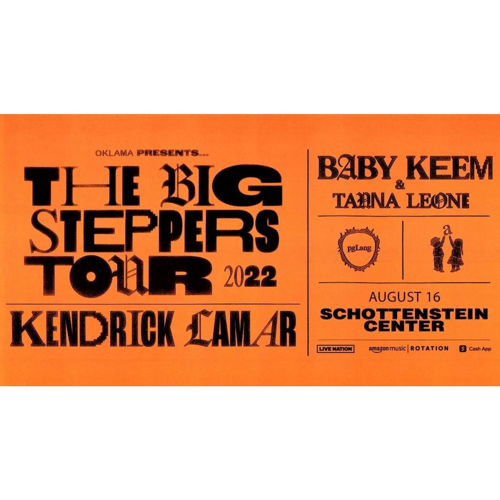 Kendrick Lamar Kendrick Lamar Oklama Bucket Hat The Big Steppers 2022 Tour Size ONE SIZE - 5 Thumbnail