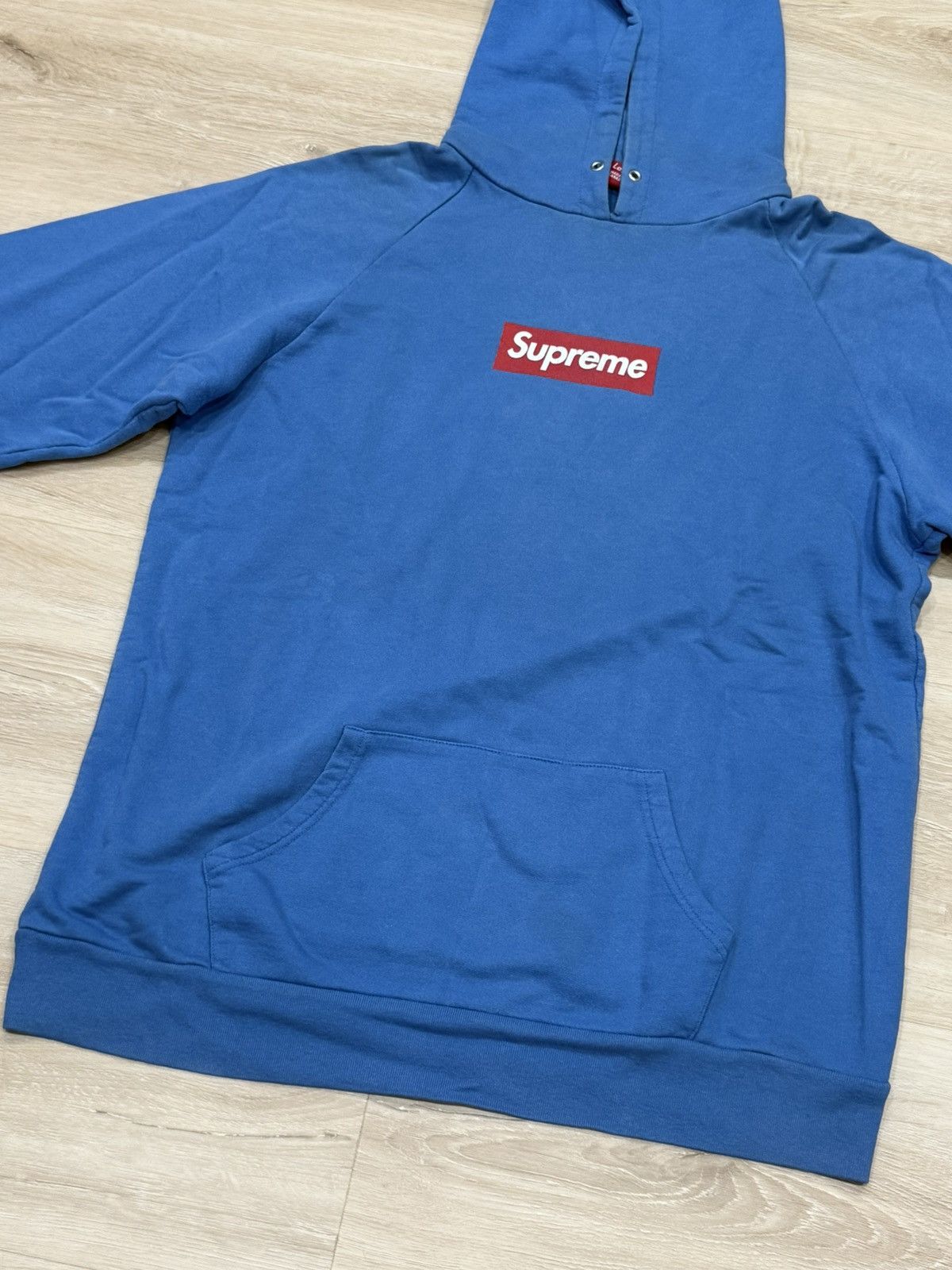 Supreme Supreme Screenprint Box Logo Hoodie - Teal (2006) Size US L / EU 52-54 / 3 - 6 Thumbnail