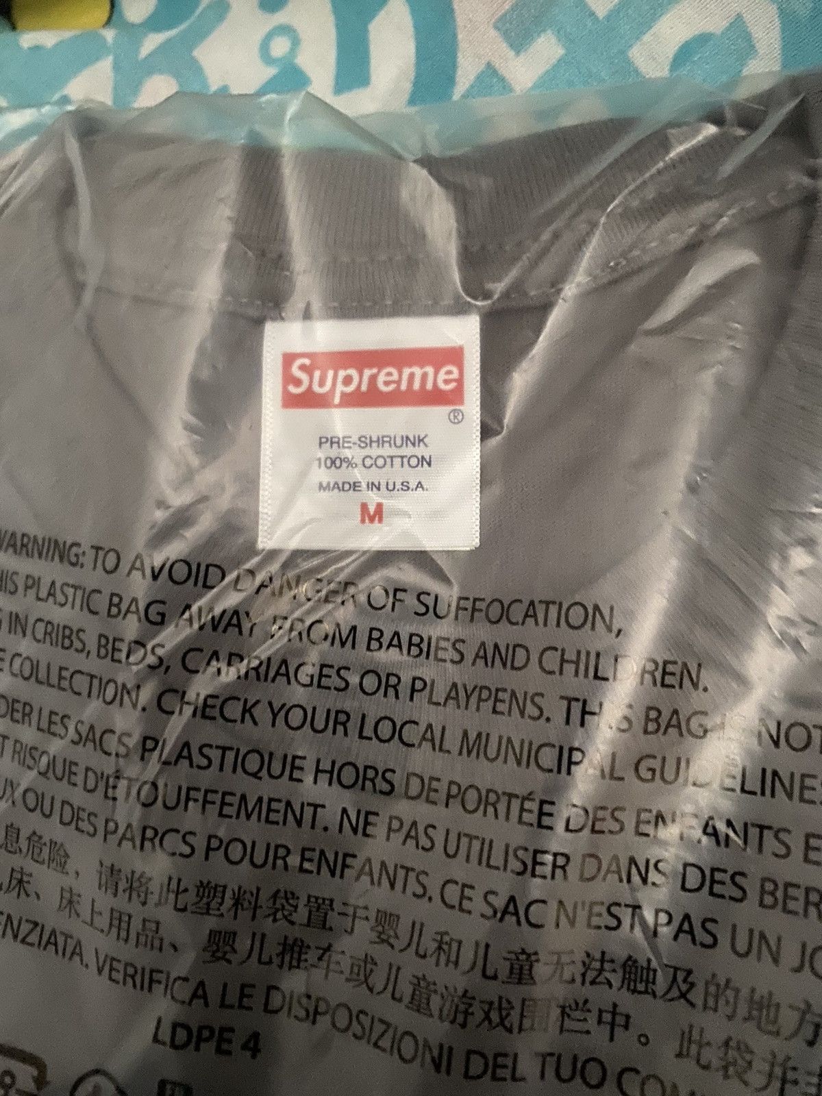 Supreme × WWF Supreme Muta Tee Charcoal Size Medium Size US M / EU 48-50 / 2 - 5 Thumbnail