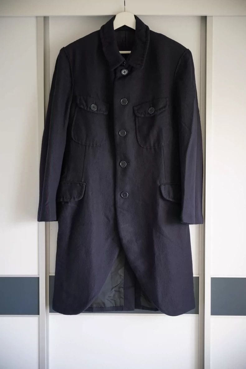 Yohji Yamamoto Yohji Yamamoto 08 aw hand stitched swallowtail coat 2501-Ne Size US M / EU 48-50 / 2 - 1 Thumbnail