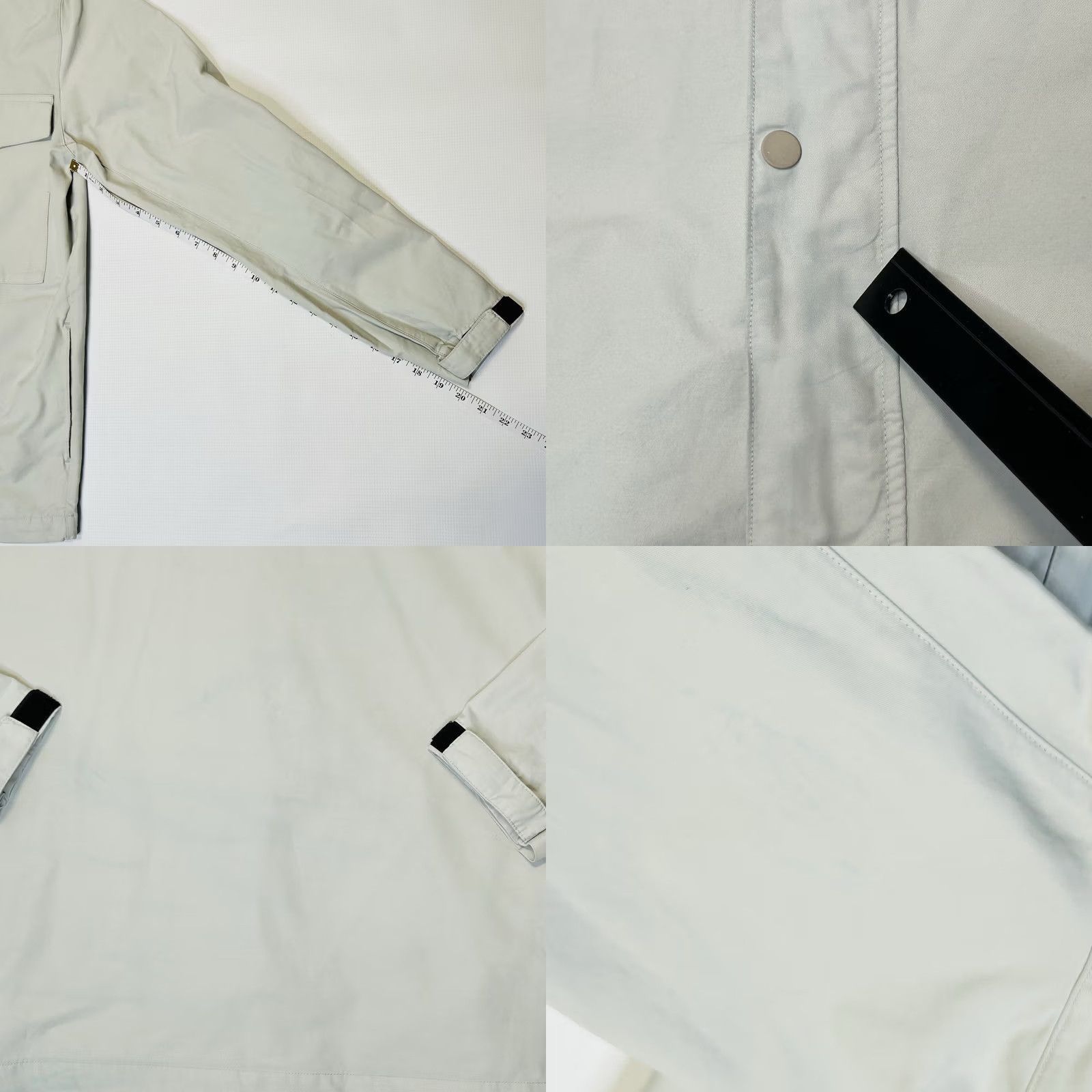 Nike Nike M65 Field Jacket Mens Size M Beige White Military Style Jacket Size US M / EU 48-50 / 2 - 9 Thumbnail