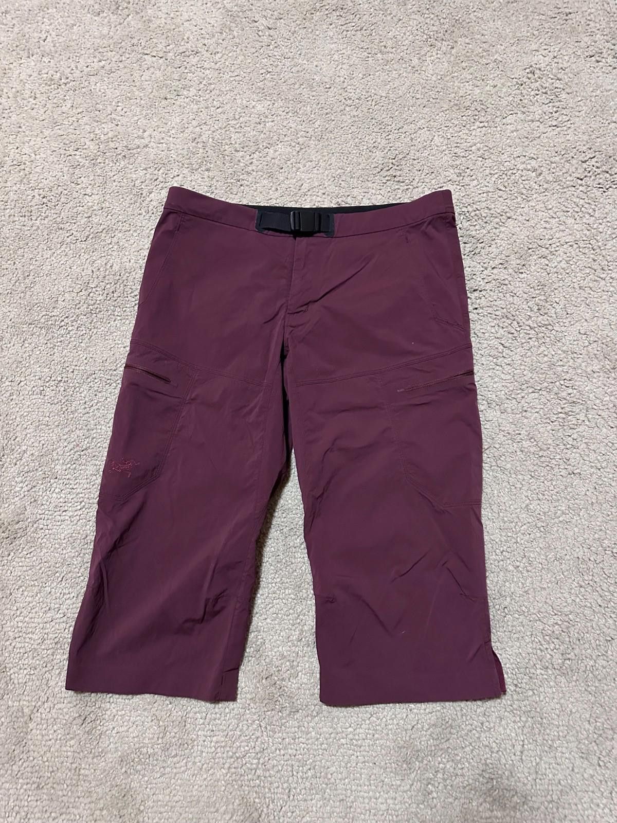 Arc'teryx ARCTeryx Pants Hiking Outdoor Cargo Commuter Damen Plum Sz10 Size 32" / US 10 / IT 46 - 1 Thumbnail