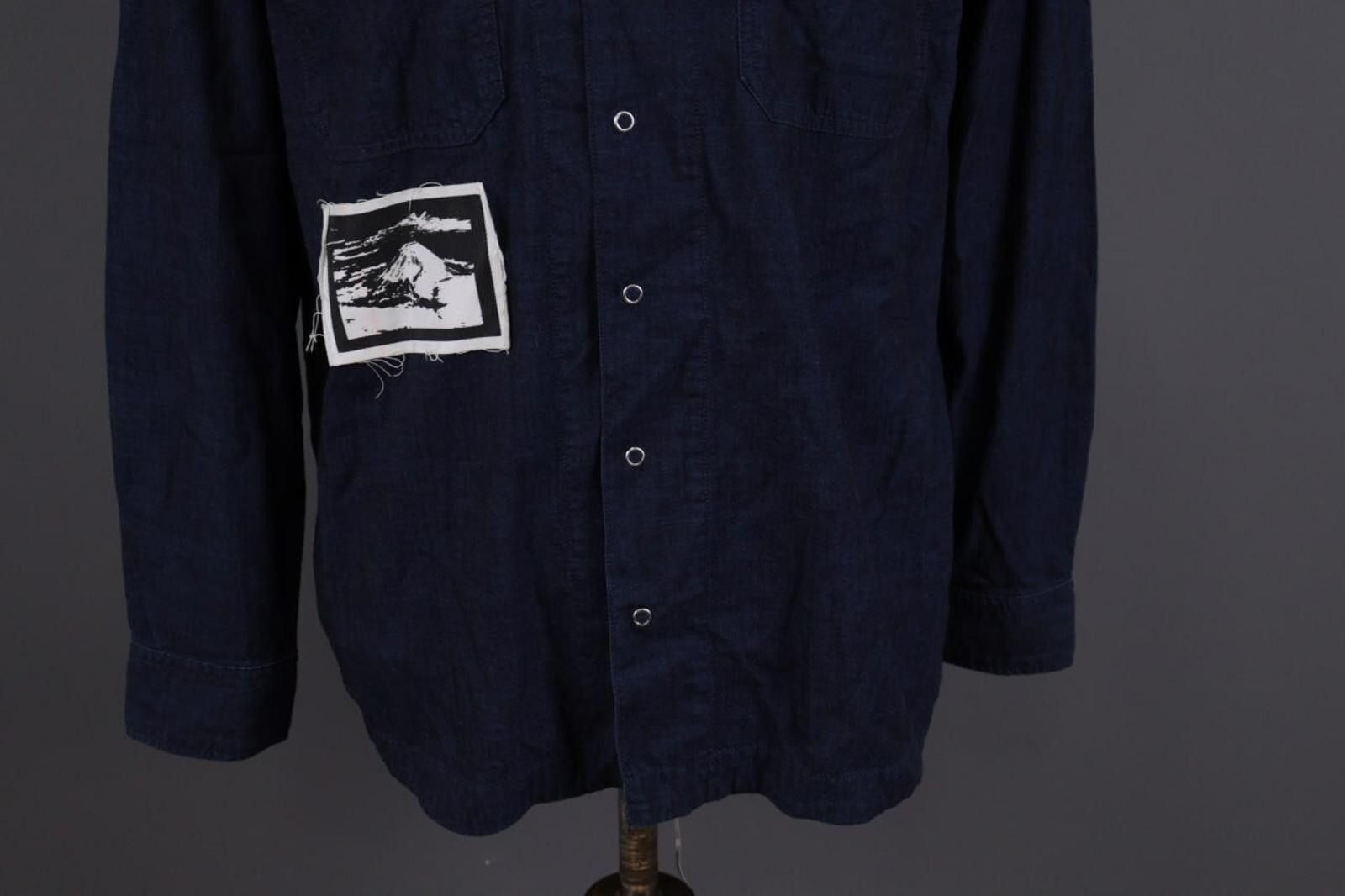 Edwin EDWIN Mechanic Shirt Patched Flannel Shirt Size M Size US M / EU 48-50 / 2 - 7 Thumbnail