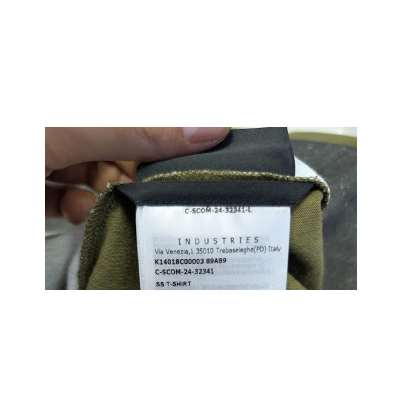 Moncler o1rshd1 Graphic Print Short Sleeve T-Shirt Green / Khaki XL Size US XL / EU 56 / 4 - 17 Thumbnail