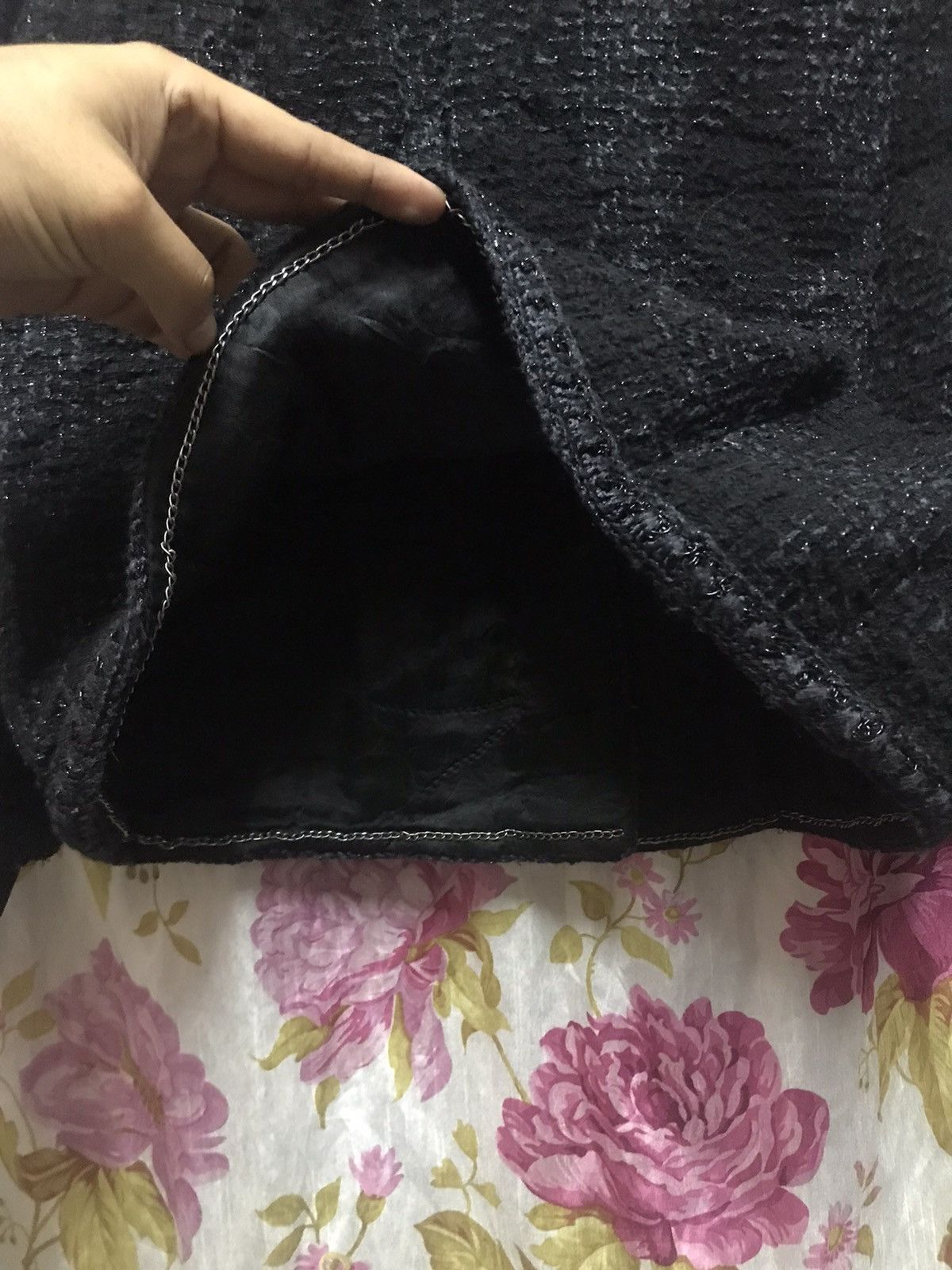Chanel ❌LAST DROP❌AUTHENTIC CHANEL TWEED LETTLE BLACK Size M / US 6-8 / IT 42-44 - 11 Thumbnail
