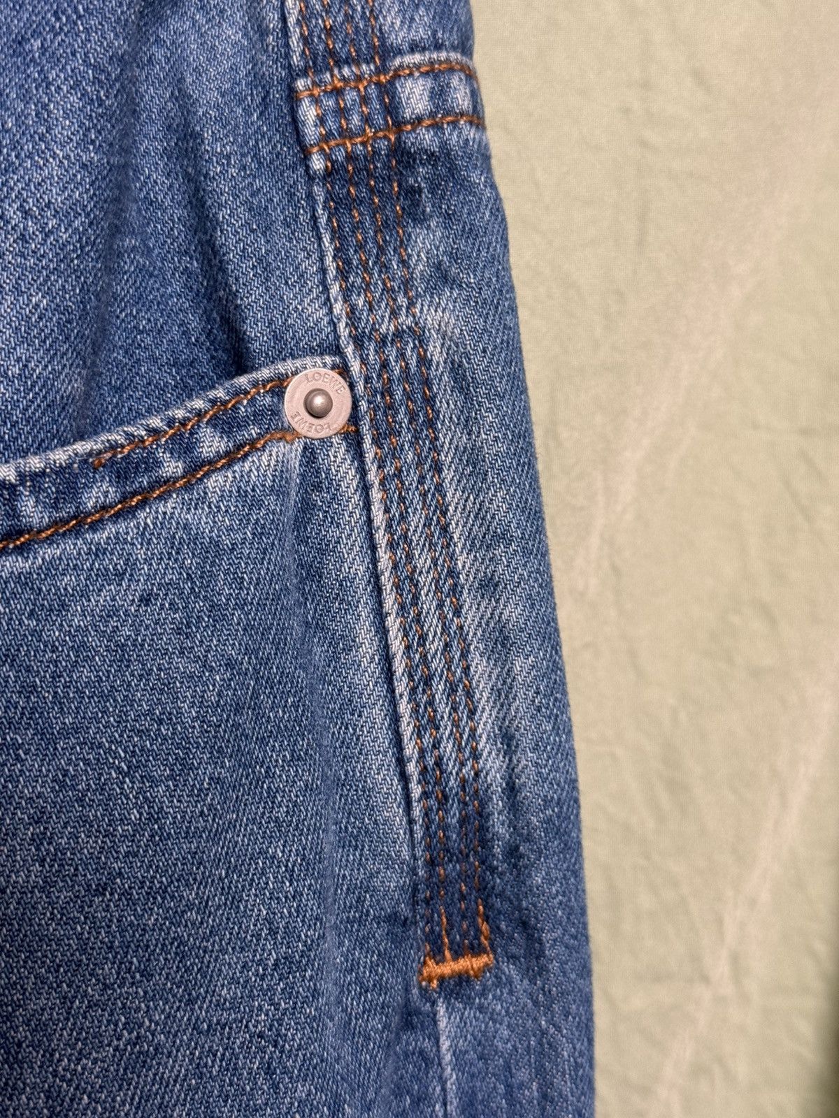 Loewe Loewe Distressed Butt Jeans Size US 32 / EU 48 - 7 Thumbnail