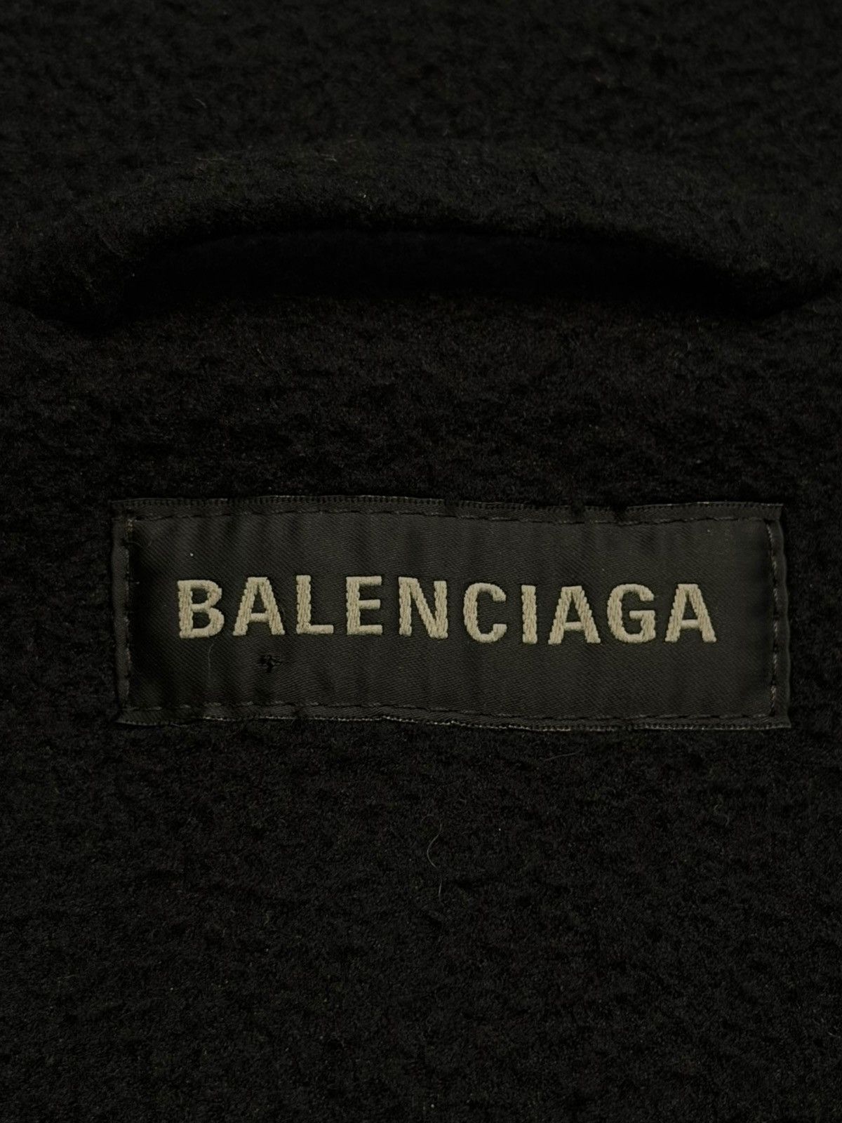 Balenciaga 2023 Fleece Oversized Letter Logo Track Jacket Embroidered Size US M / EU 48-50 / 2 - 8 Thumbnail