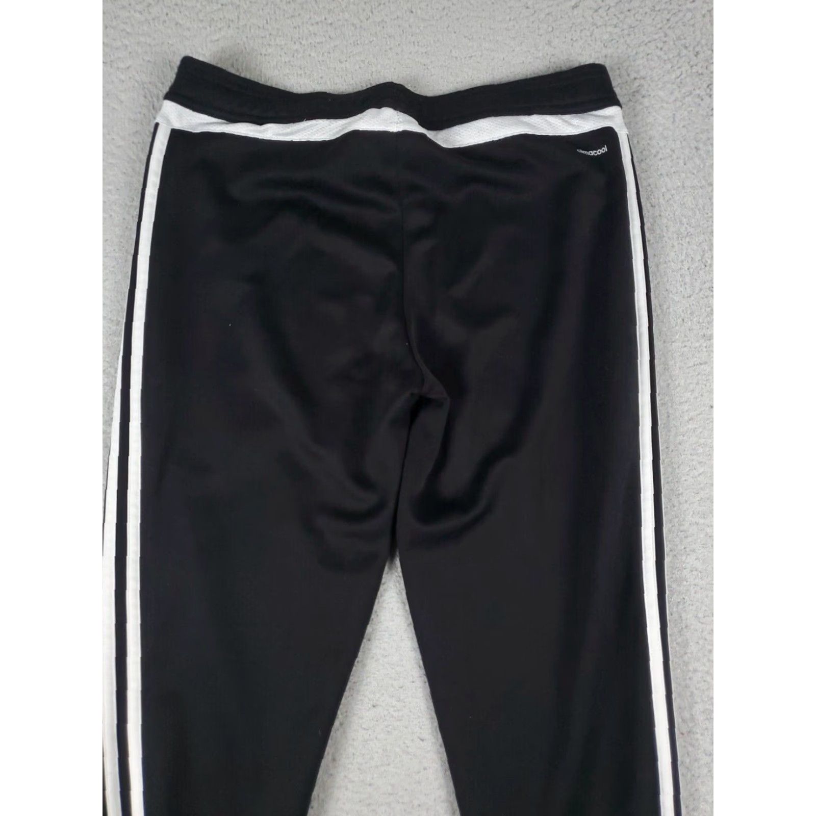 Adidas ADIDAS Jogger Pants Womens Small Black Solid Activewear Athleisure Size 28" / US 6 / IT 42 - 7 Thumbnail