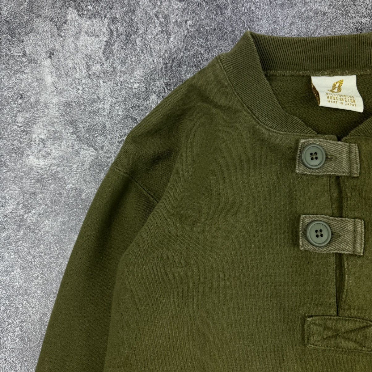 Billionaire Boys Club BBC Billionaire Boys Club Vintage Military Green Sweatshirt Size US M / EU 48-50 / 2 - 2 Thumbnail
