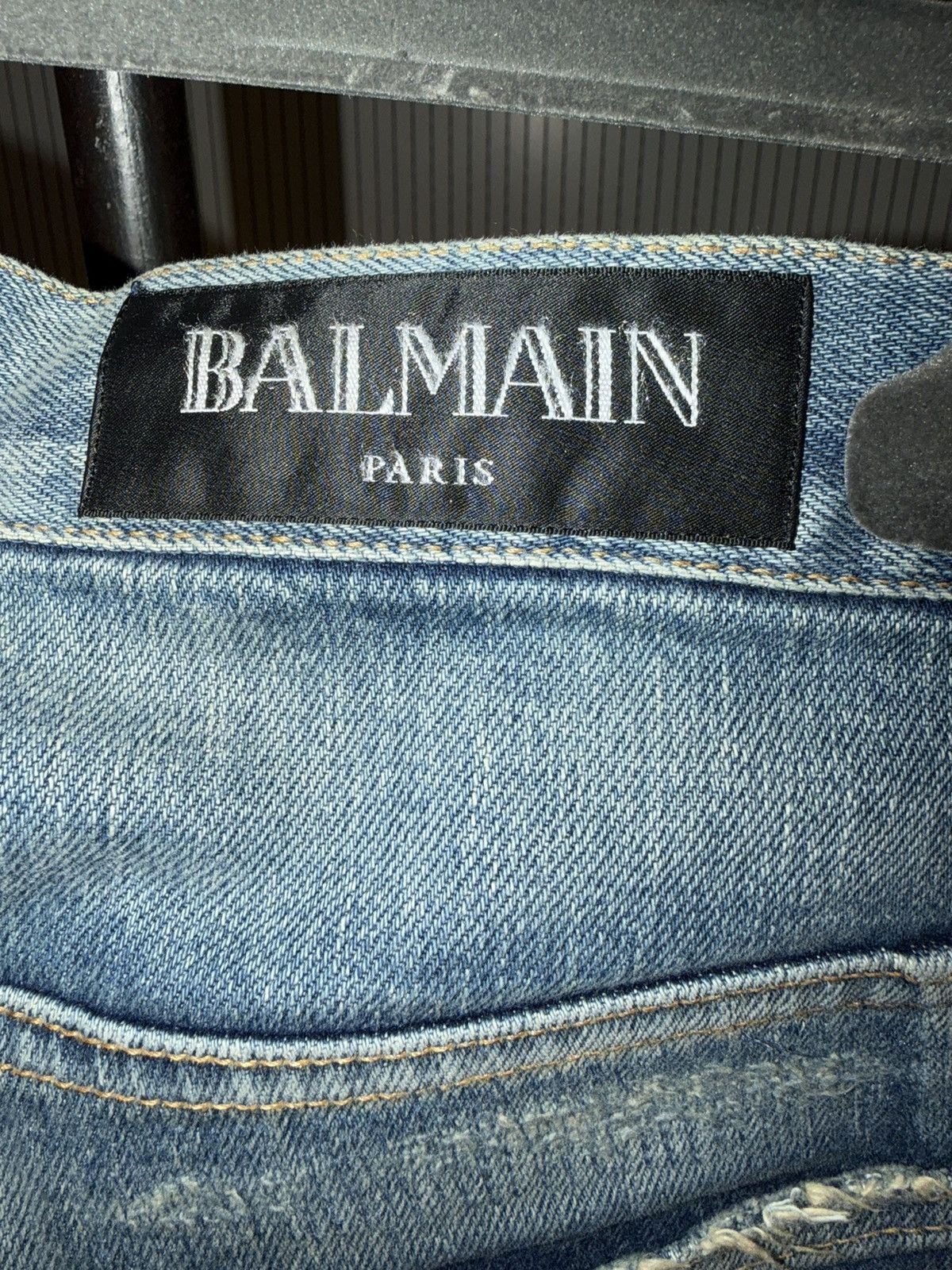Balmain Balmain Distressed Slim Denim Size US 30 / EU 46 - 5 Thumbnail