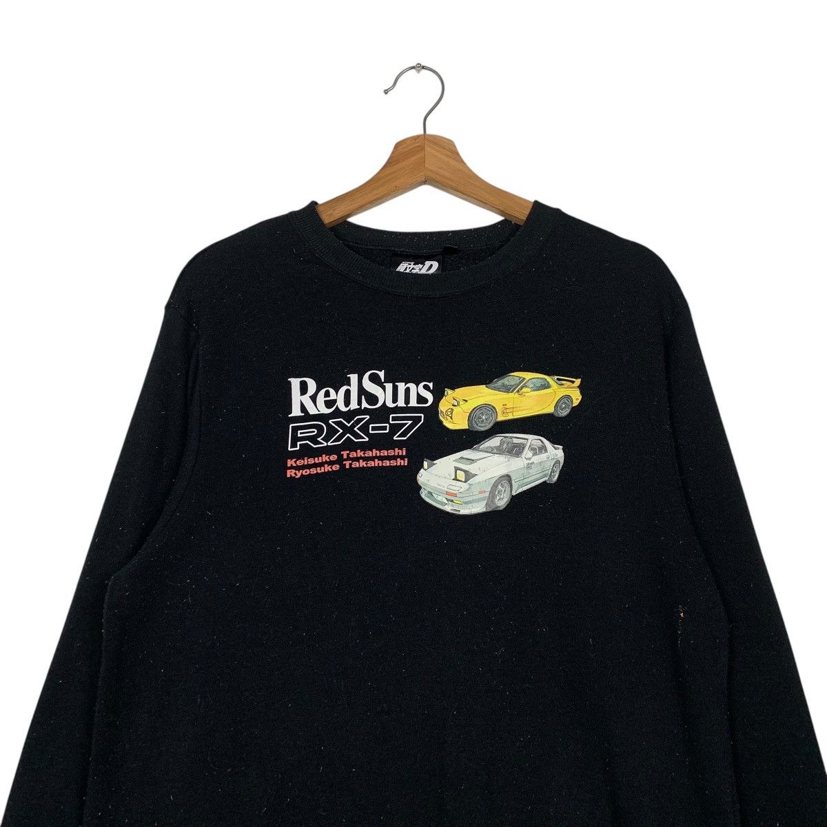 Japanese Brand Initial D Keisuke Takahashi VS Ryosuke Takahashi Sweatshirt Size US L / EU 52-54 / 3 - 2 Thumbnail