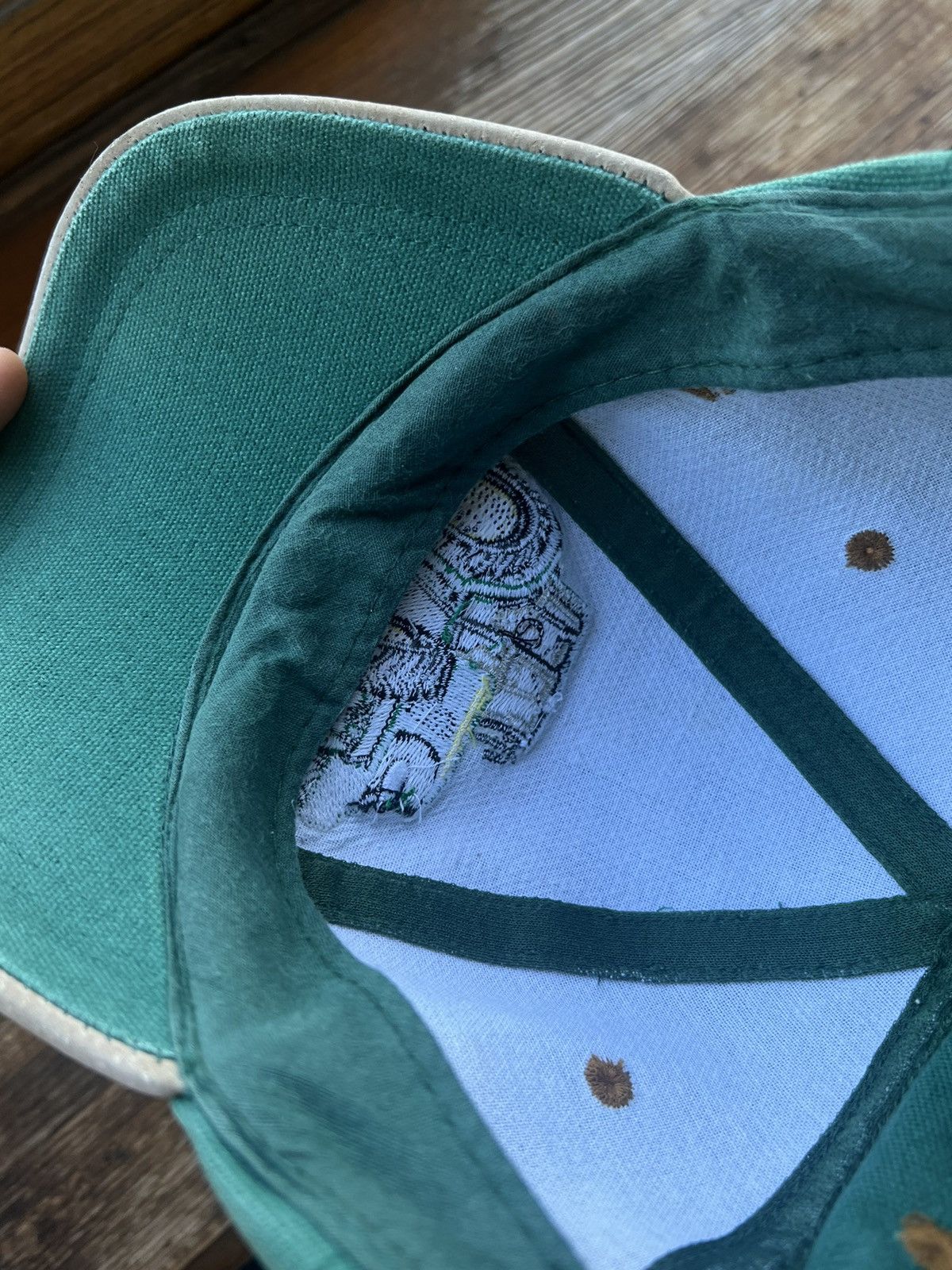 John Deere × Vintage Vintage John Deere Patch Trucker Hat Y2k Cap Size ONE SIZE - 16 Thumbnail
