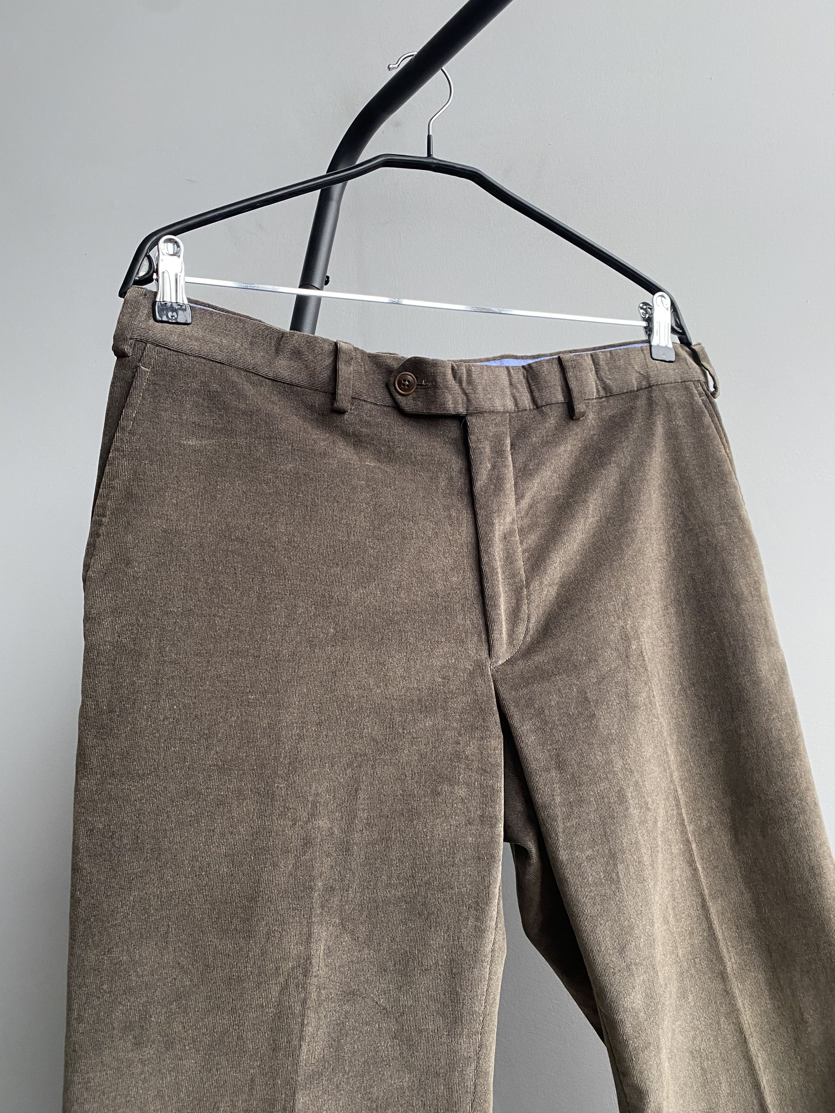 Maurizio Baldassari Maurizio Baldassari Corduroy Cropped Chino Trousers Size US 33 - 6 Thumbnail