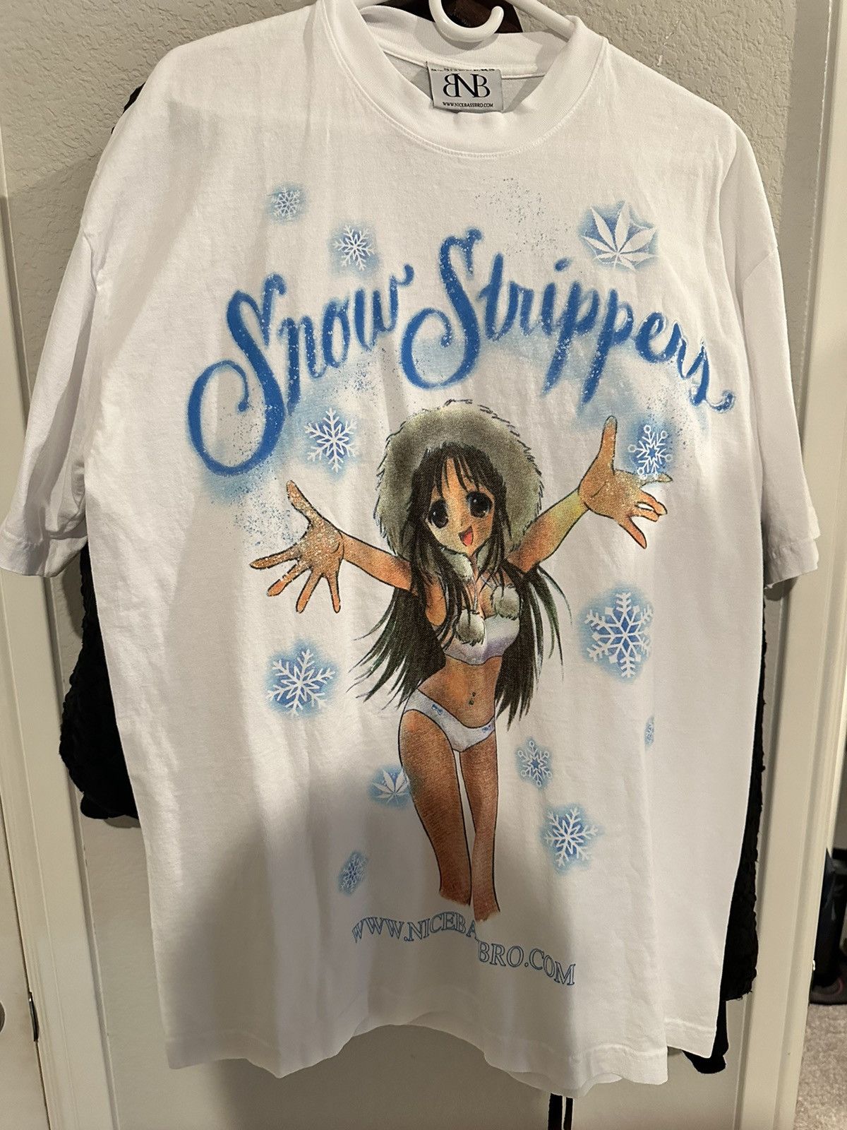 Online Ceramics Snow Strippers x Online Ceramics Anime Girl Tour Merch Grailed
