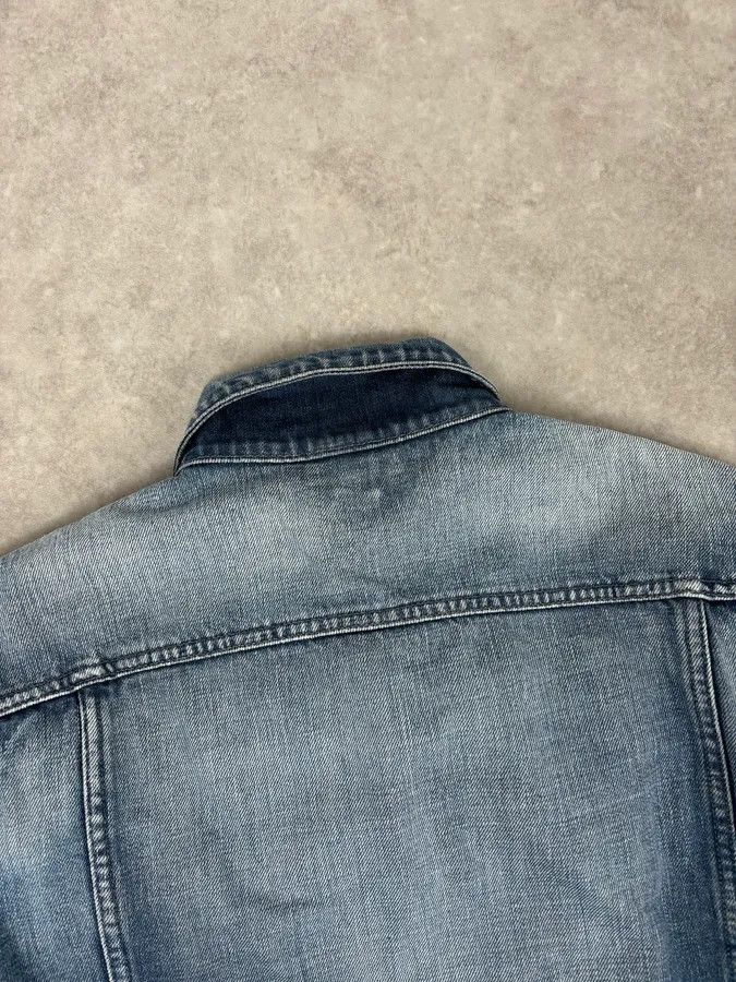 Diesel Diesel Light Blue Faded Denim Jacket Size US M / EU 48-50 / 2 - 6 Thumbnail