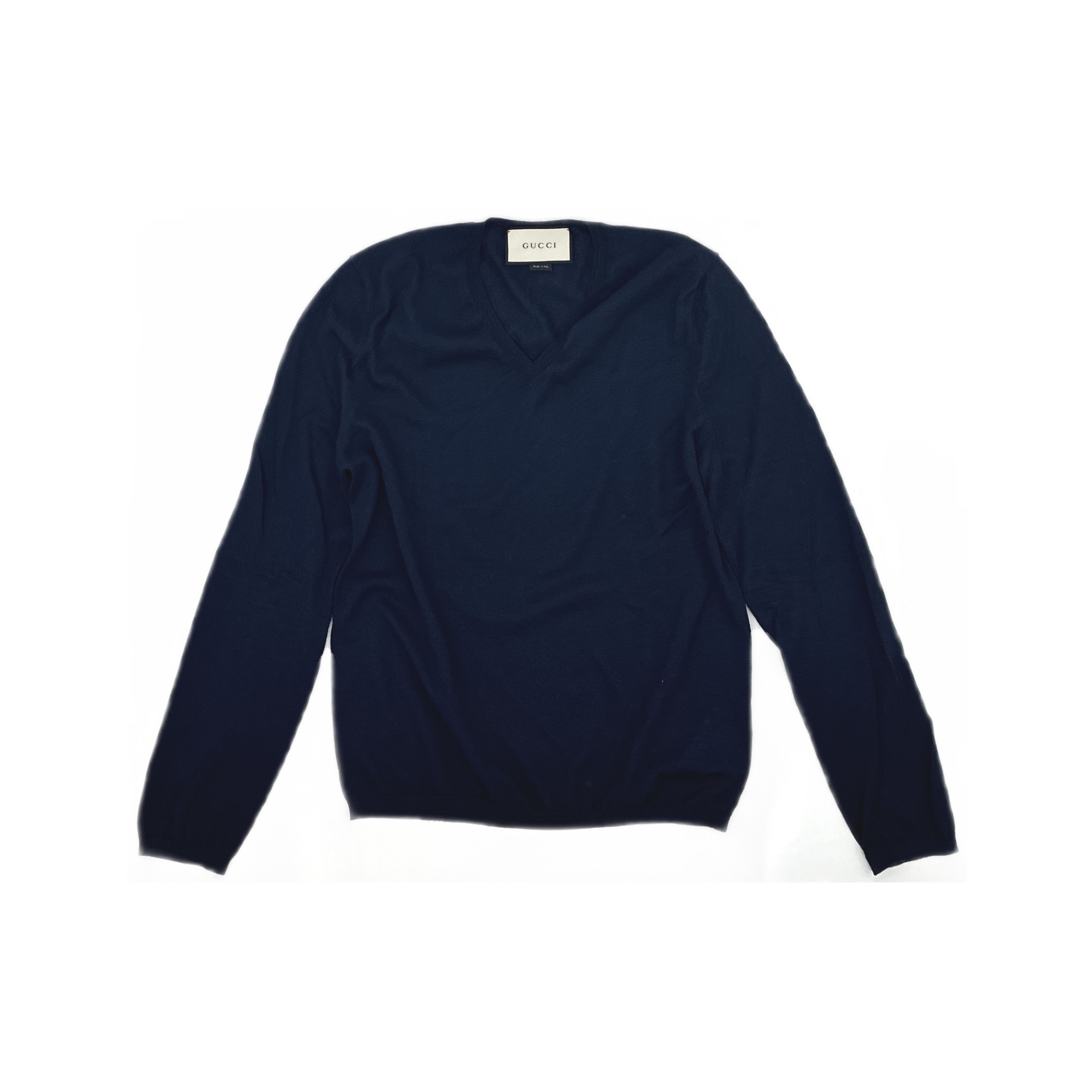 Gucci Gucci Cashmere V-Neck Sweater Size M Size US M / EU 48-50 / 2 - 1 Thumbnail