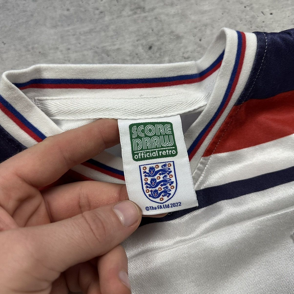 Umbro England Jersey Retro Replicas Soccer Jersey 80-83 Score Draw Size US XS / EU 42 / 0 - 6 Thumbnail