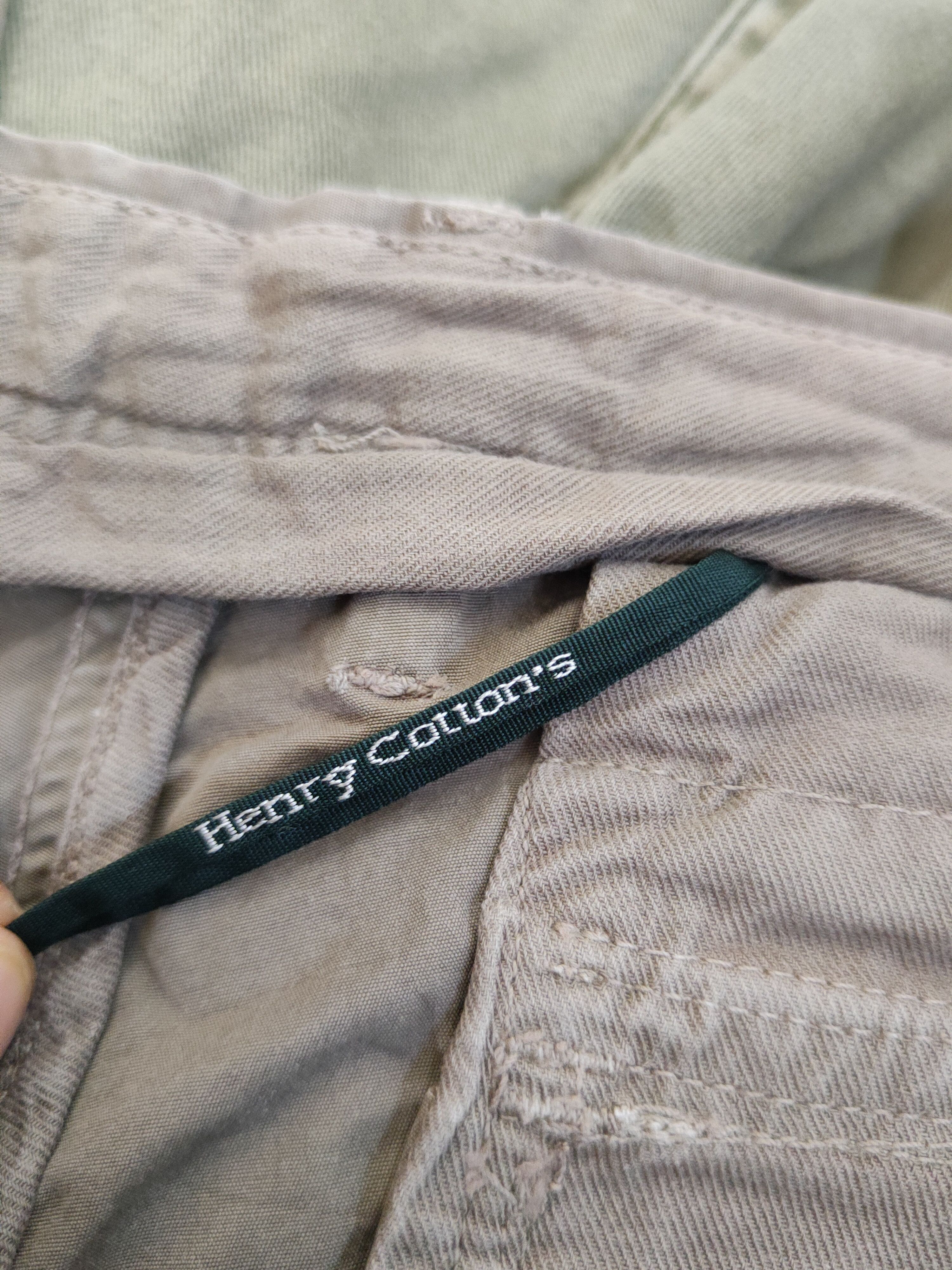 Henry Cotton's Henry Cottons Brown Multipocket Tactical Cargo Pants #W2101 Size US 32 / EU 48 - 13 Thumbnail